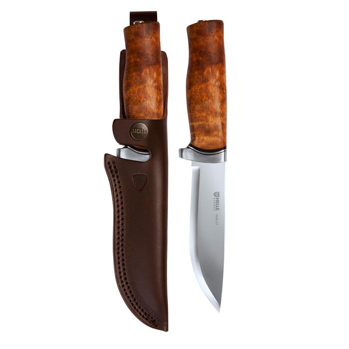 helle-gt-tourenmesser-jagdmesser-maserbirke-123-mm image 1