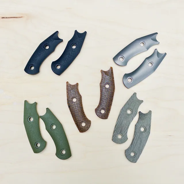 giantmouse-gmf1-griffschalen-burlap-micarta image 1