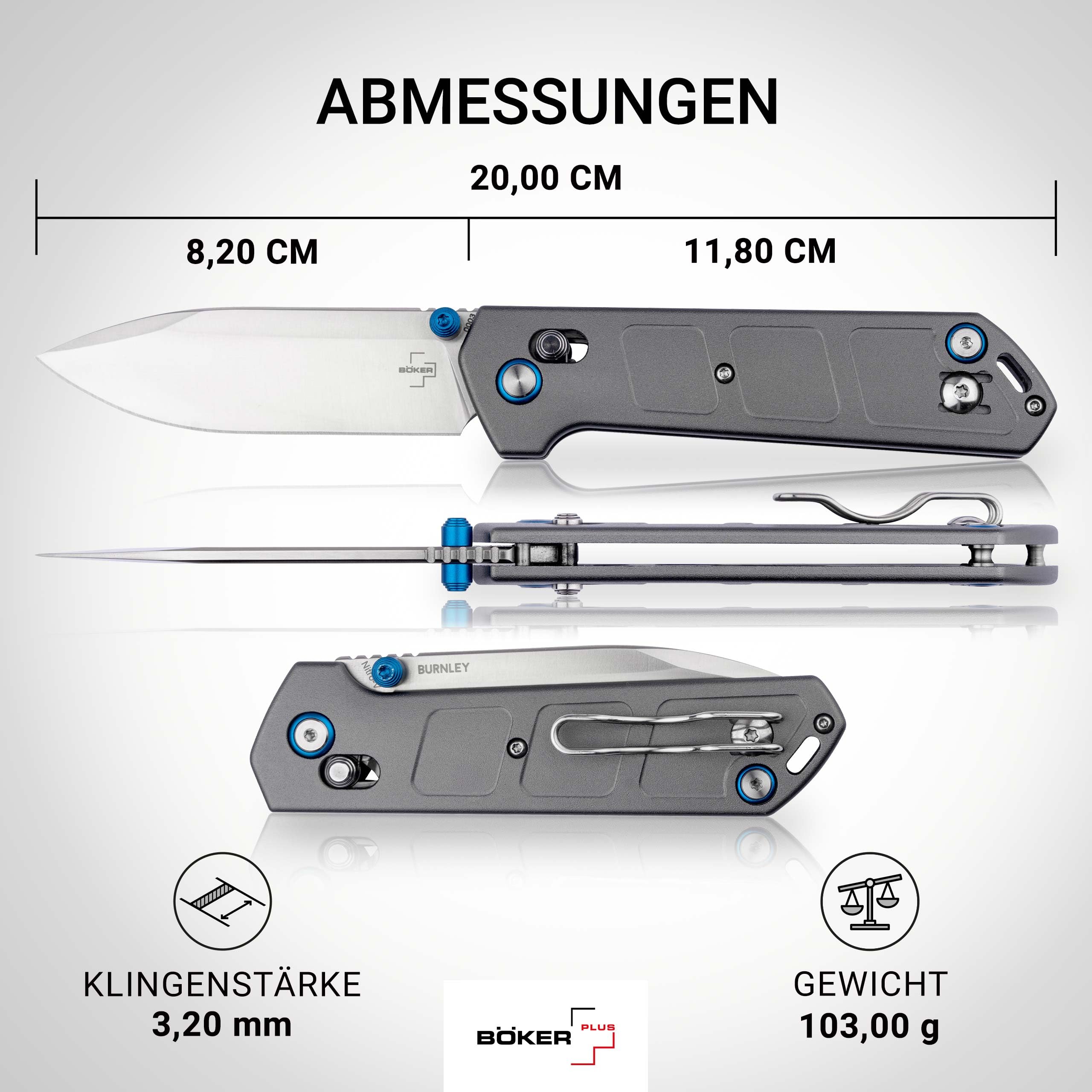 b-ker-plus-kihon-dc-alu-klappmesser-nitro-v-silber image 4