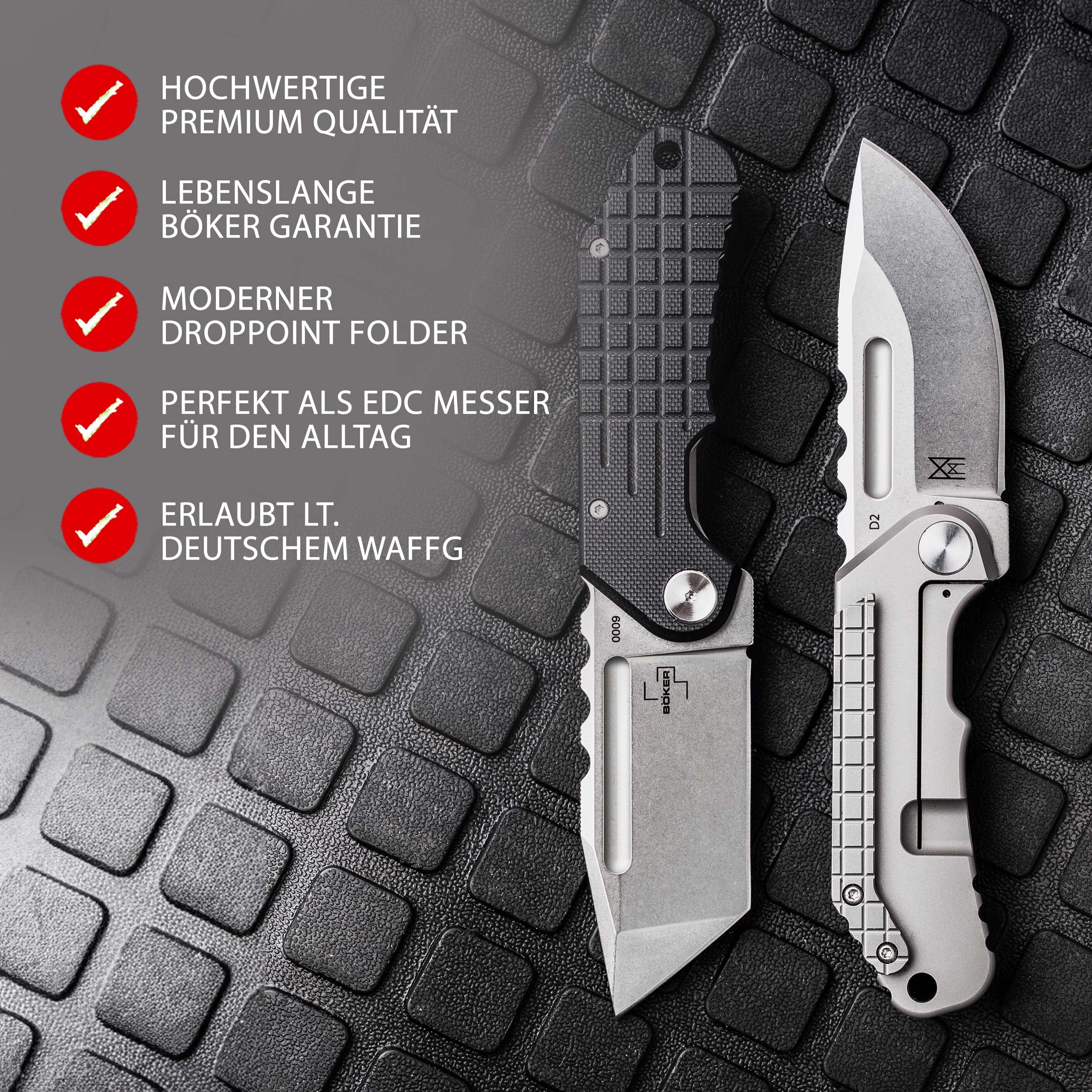 b-ker-plus-dvalin-folder-drop-klappmesser-schwarz-mit-d2-klinge image 2