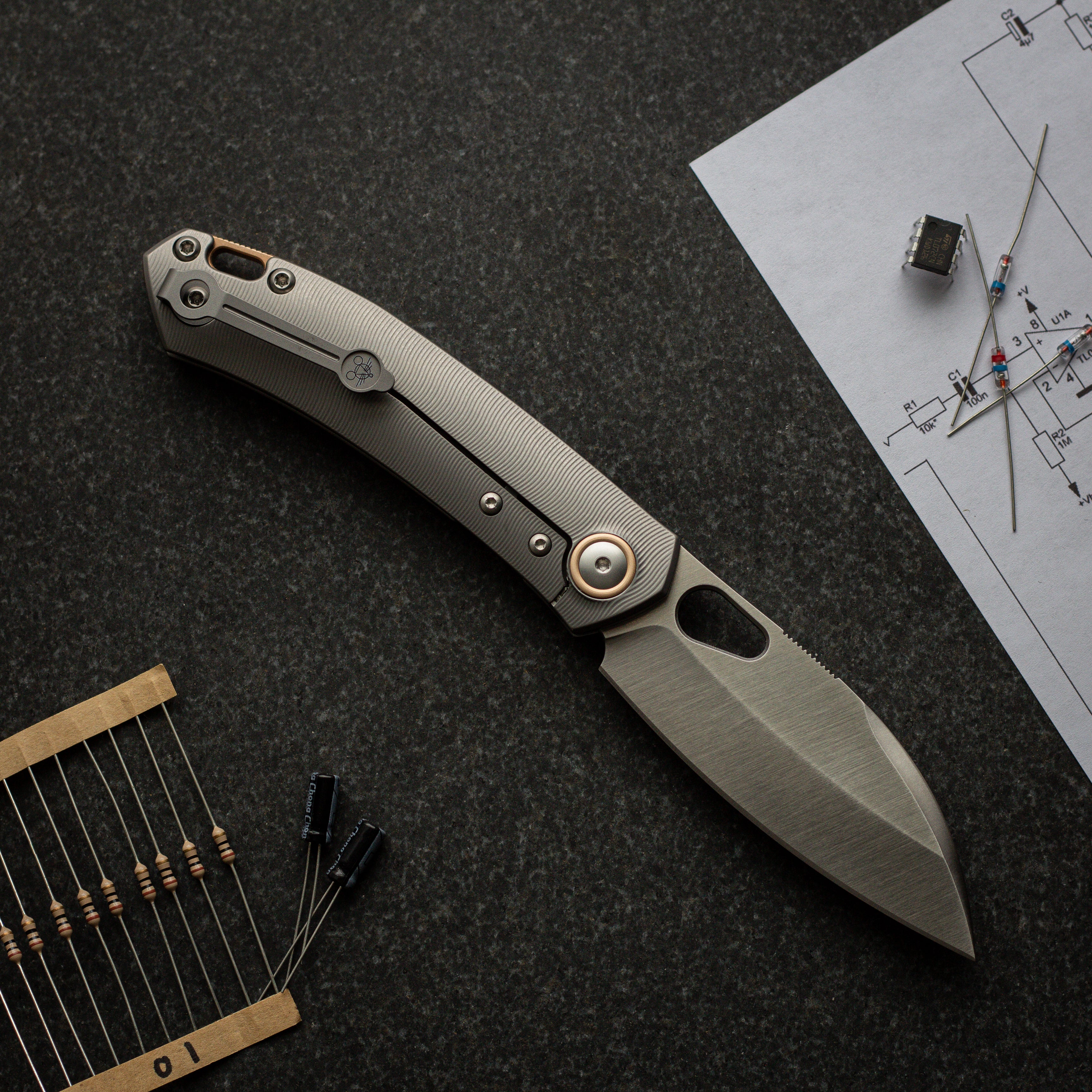 giantmouse-gm11-taschenmesser-titan-cpm-magnacut image 3