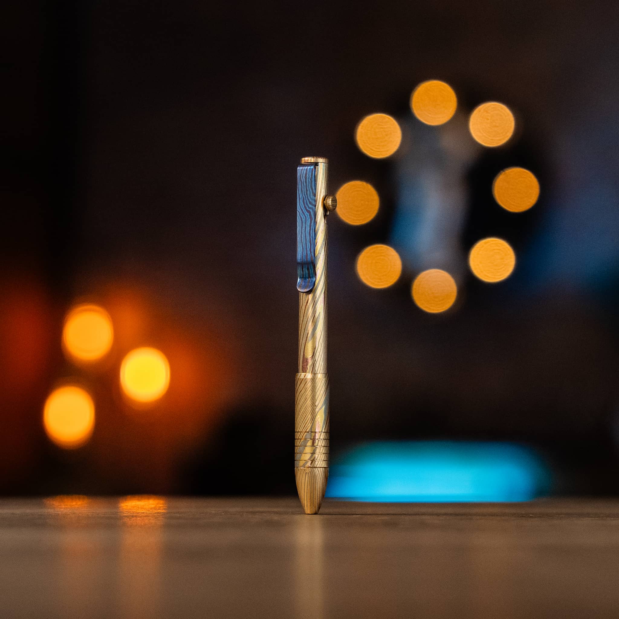 bigidesign-bolt-action-pen-messing-damast-bapbd01-kuli image 4