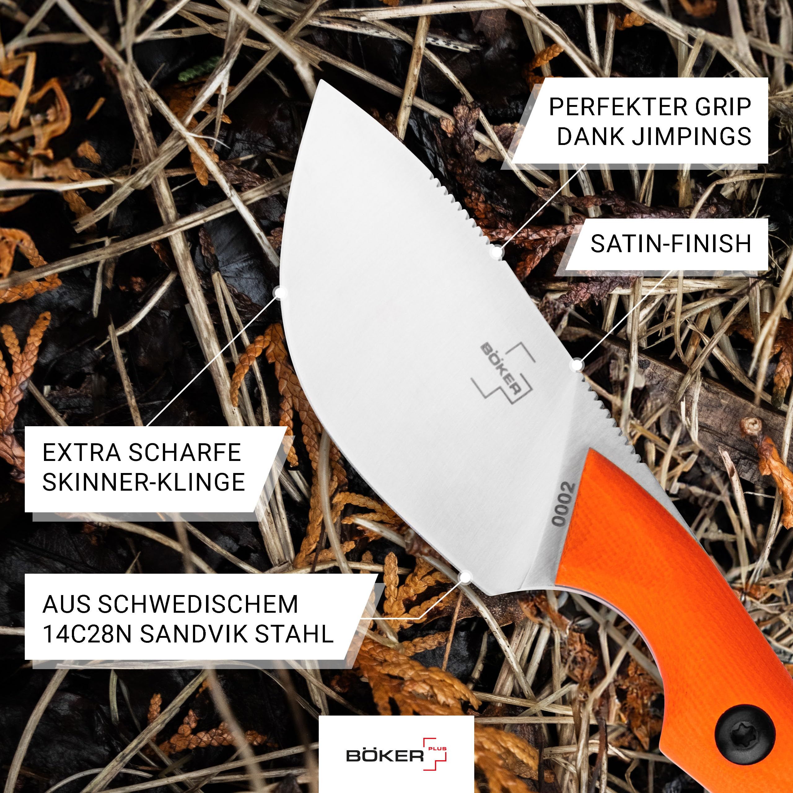 b-ker-plus-m-u-k-orange-skinner-messer-sandvik-kydex image 4