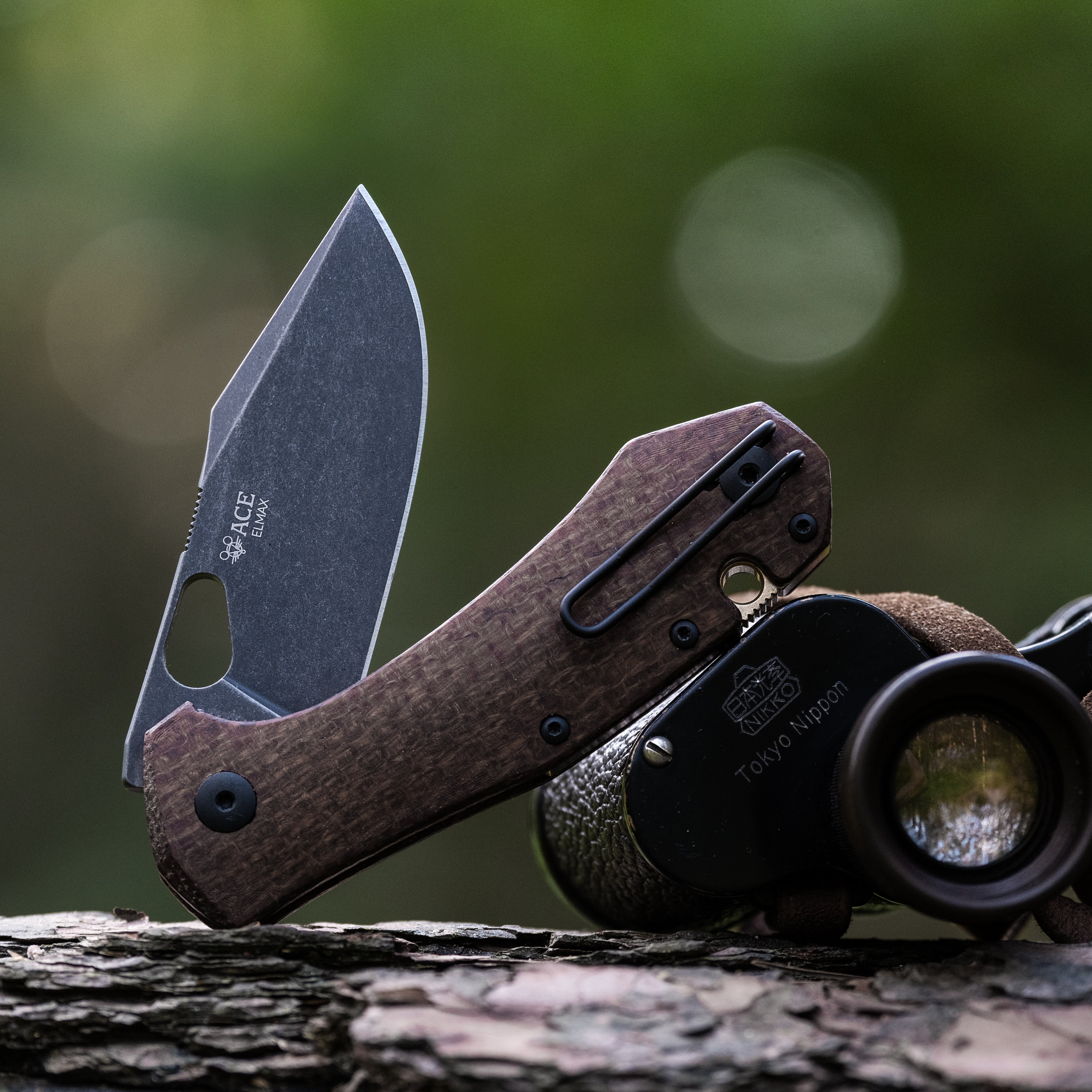 giantmouse-ace-atelier-taschenmesser-burlap-micarta-elmax image 4
