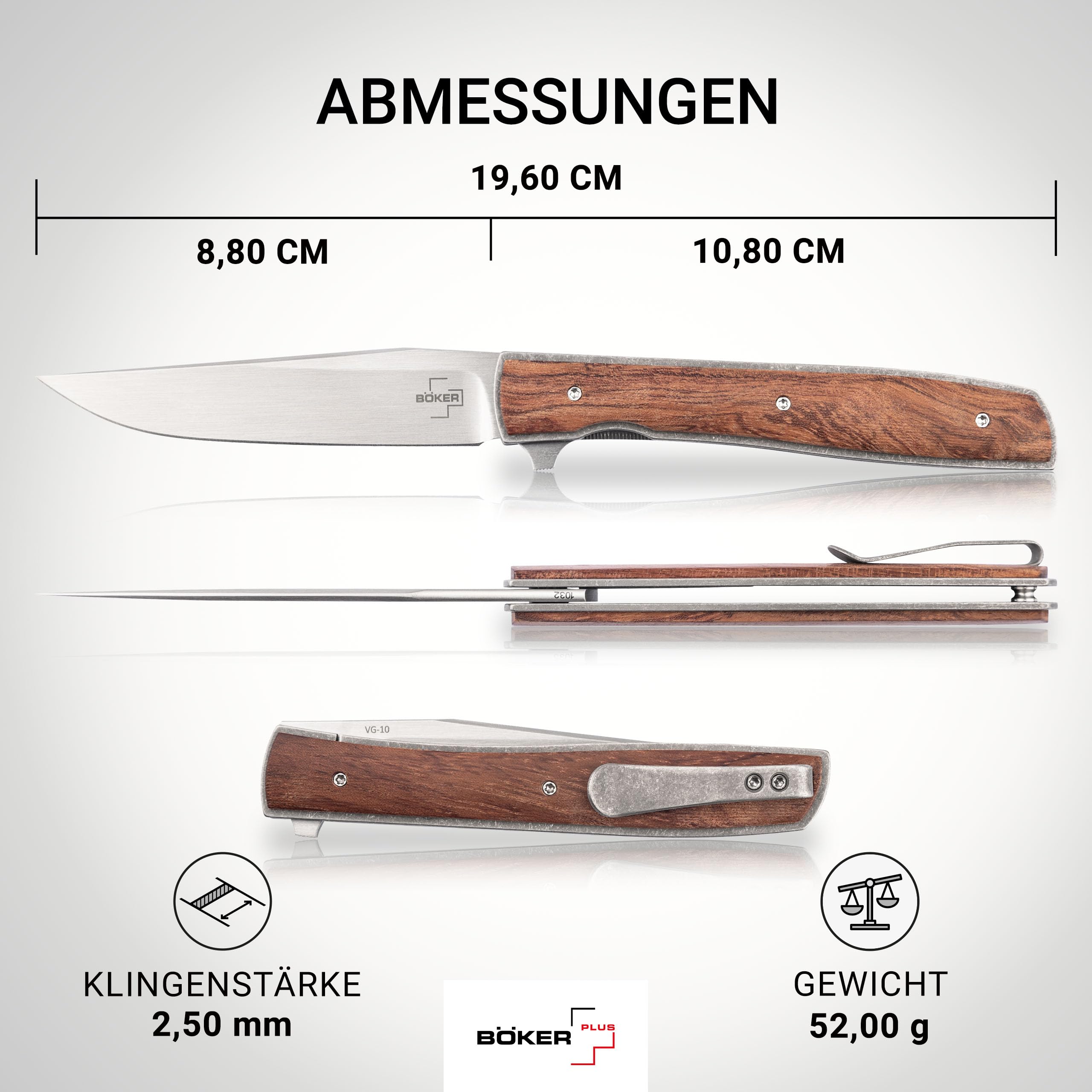 b-ker-plus-urban-trapper-taschenmesser-holz-vg-10 image 3