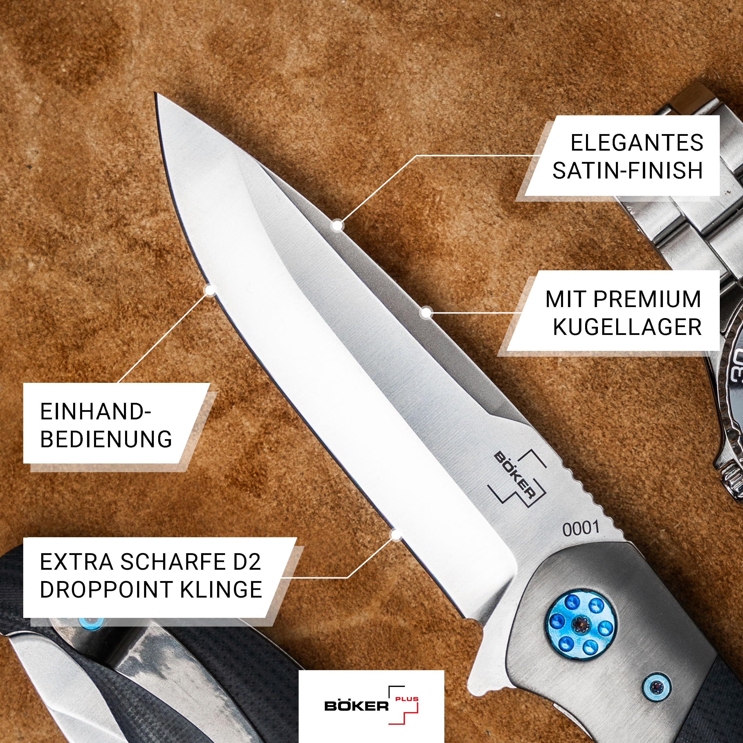 b-ker-plus-undertow-taschenmesser-d2-g10-schwarz image 4