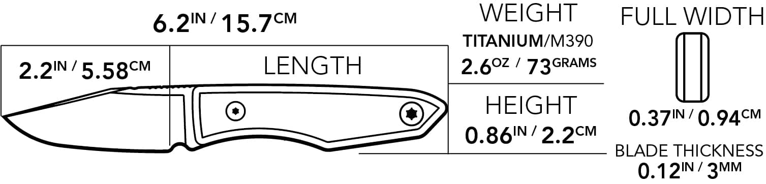 bigidesign-ti-lookout-fixed-blade-messer-m390-titan image 7