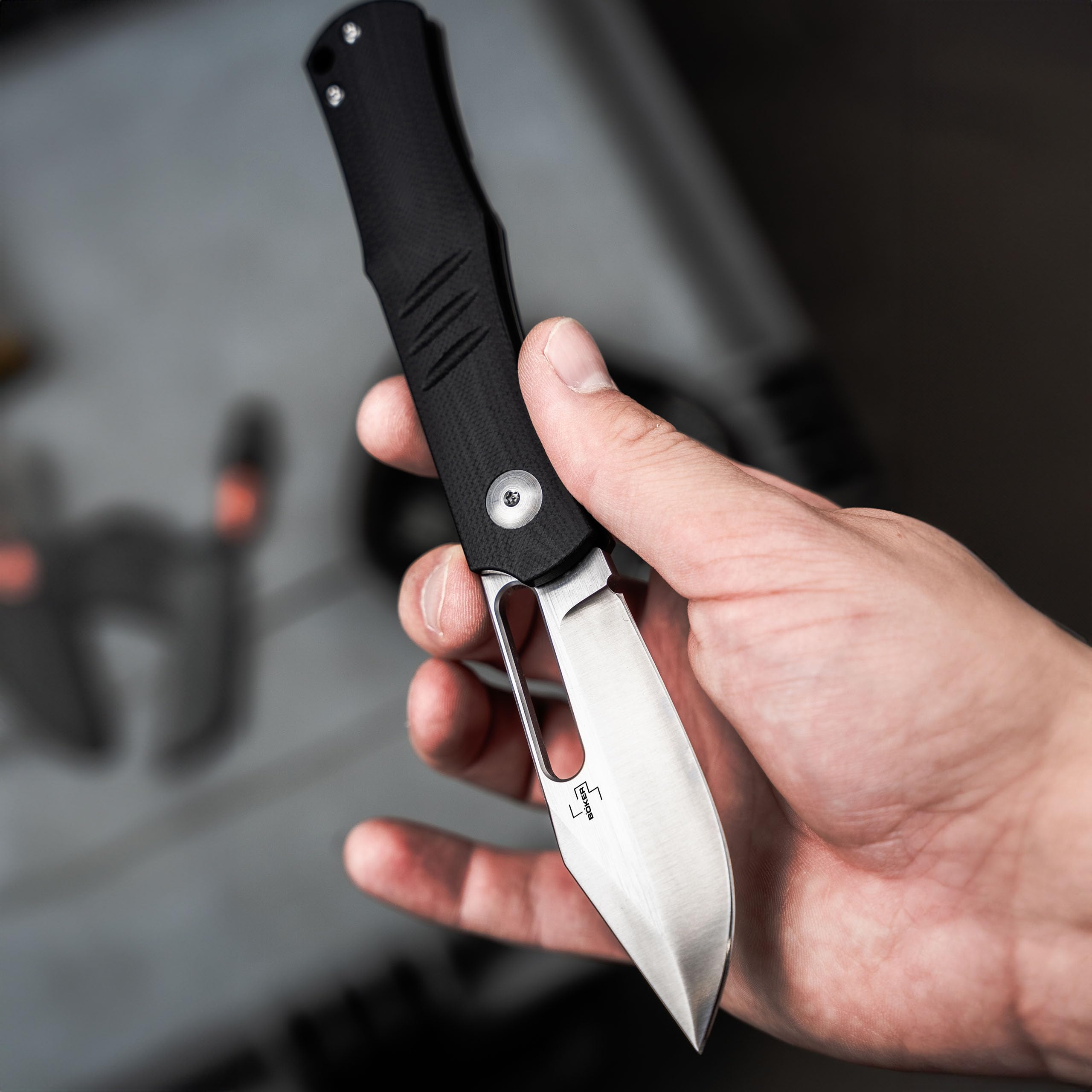 b-ker-plus-sliplock-taschenmesser-sandvik-schwarz image 4