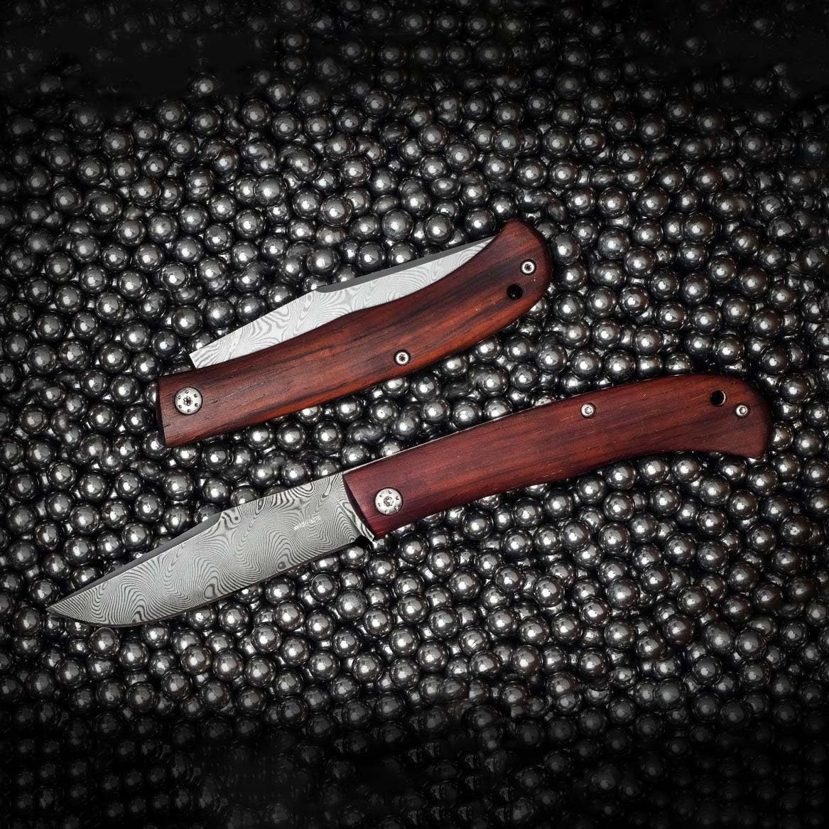 b-ker-plus-slack-damast-taschenmesser-cocobolo-110-lagen image 2