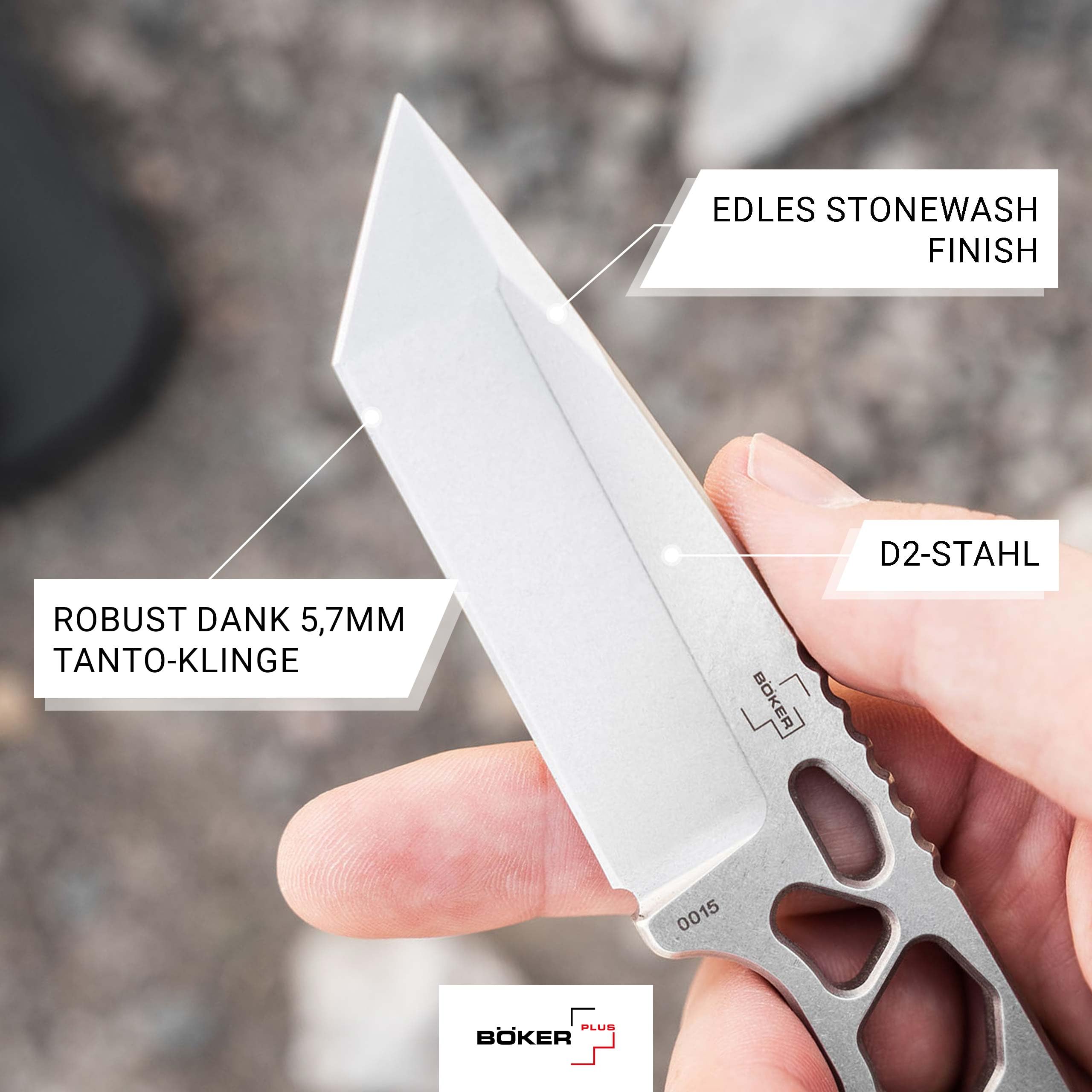b-ker-plus-superlight-tanto-neck-knife-d2-feststehend-42a image 3
