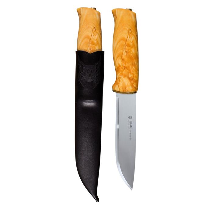 helle-jegermester-jagdmesser-maserbirke-135-mm image 1