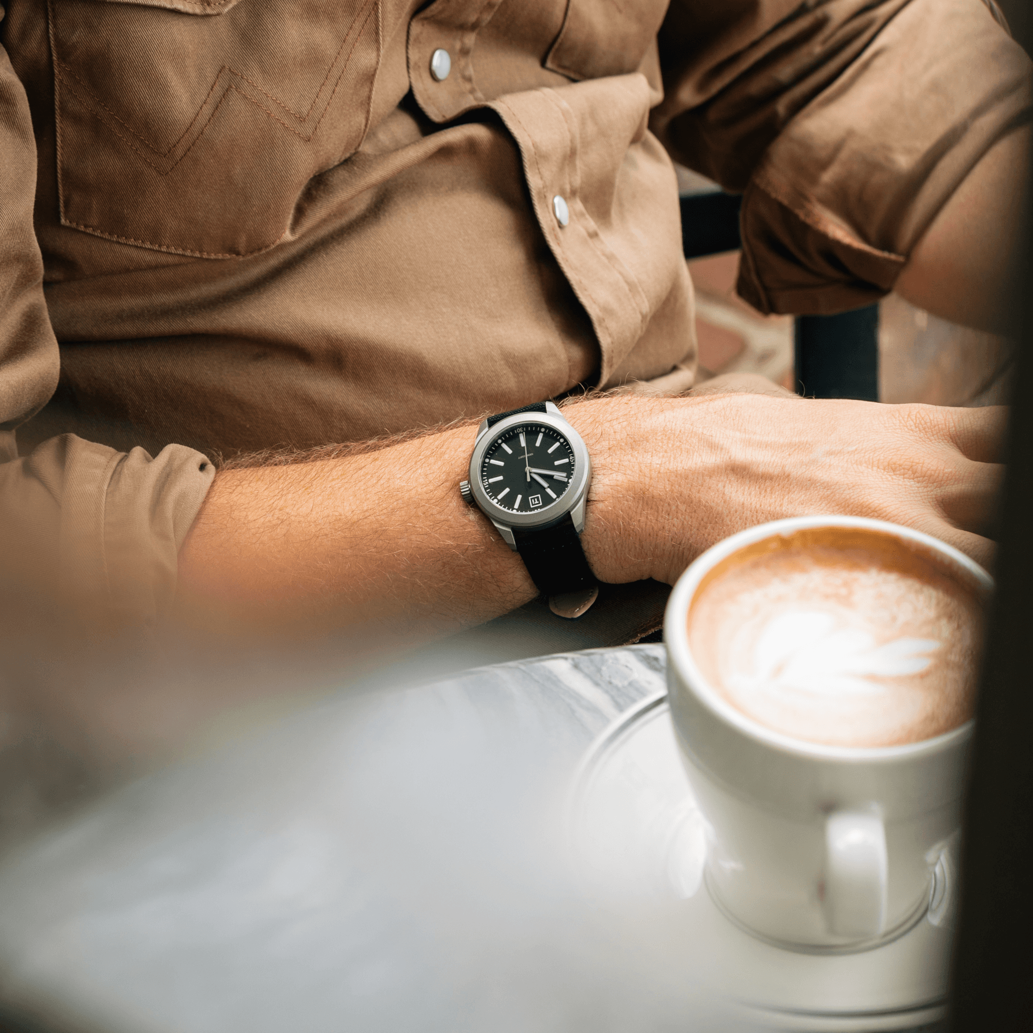 bigidesign-base-line-field-watch-armbanduhr-wei-40-mm image 8