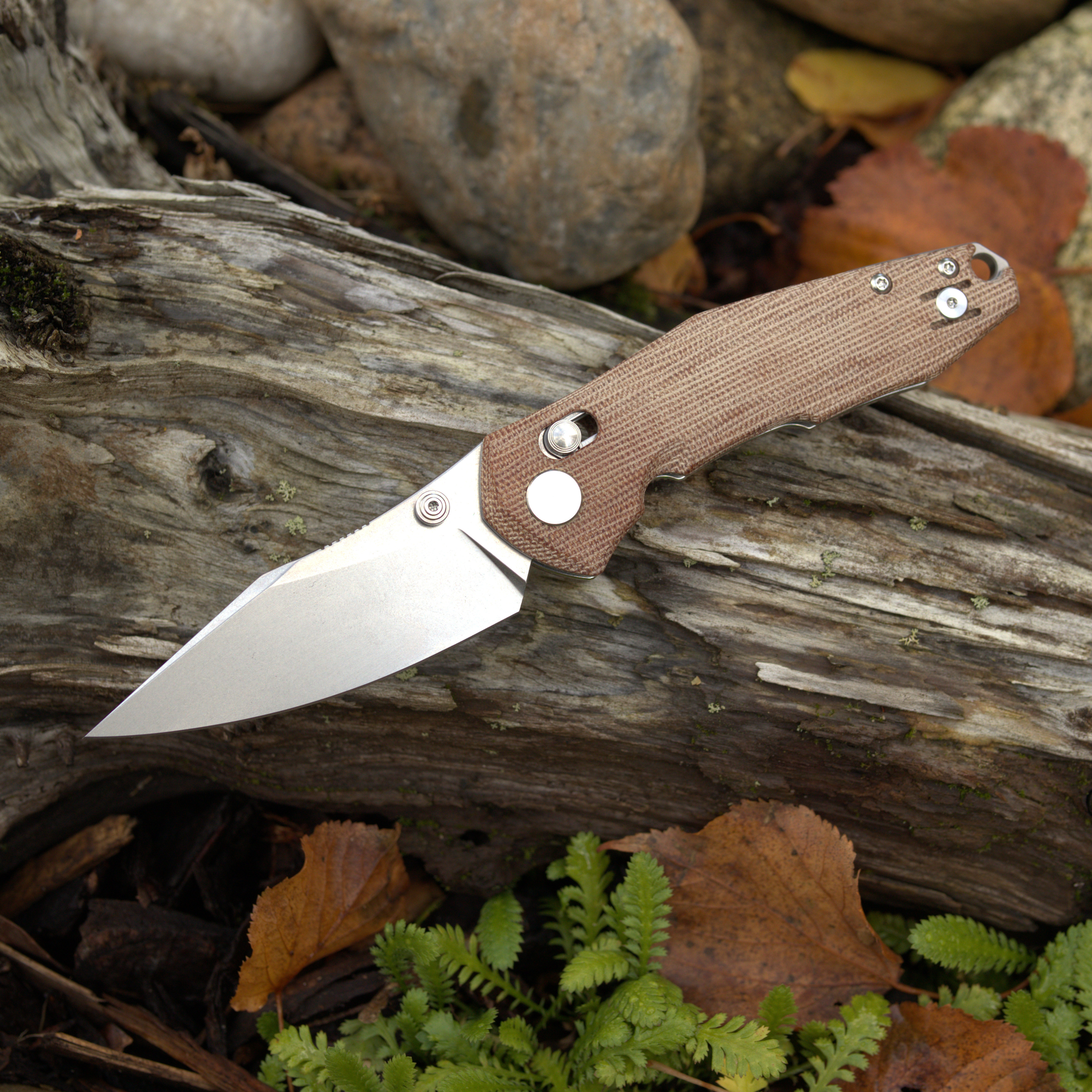 giantmouse-ace-nazca-taschenmesser-micarta-m390 image 1