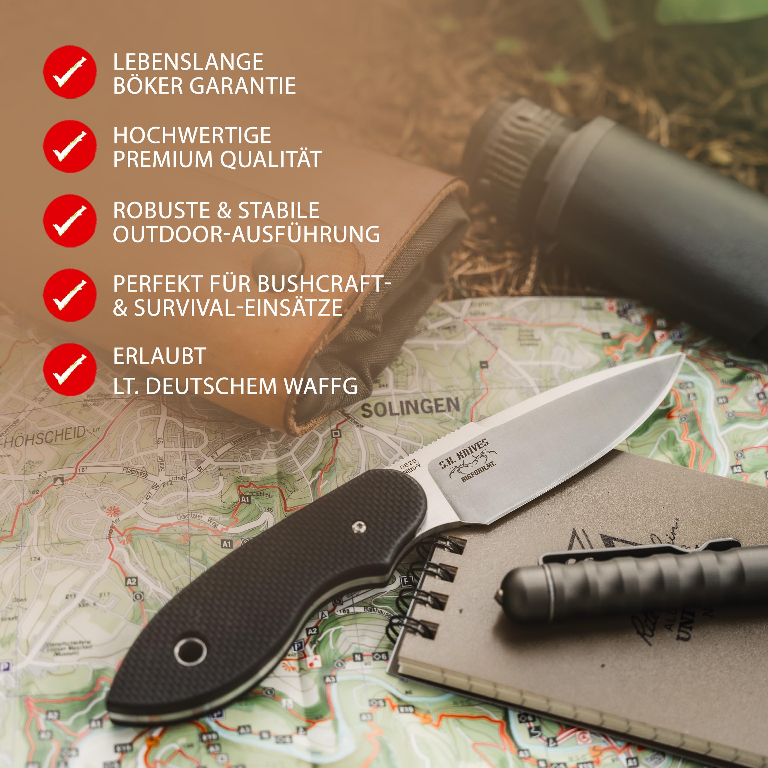 b-ker-plus-trailmate-fahrtenmesser-nitro-v-g10-lederscheide image 2