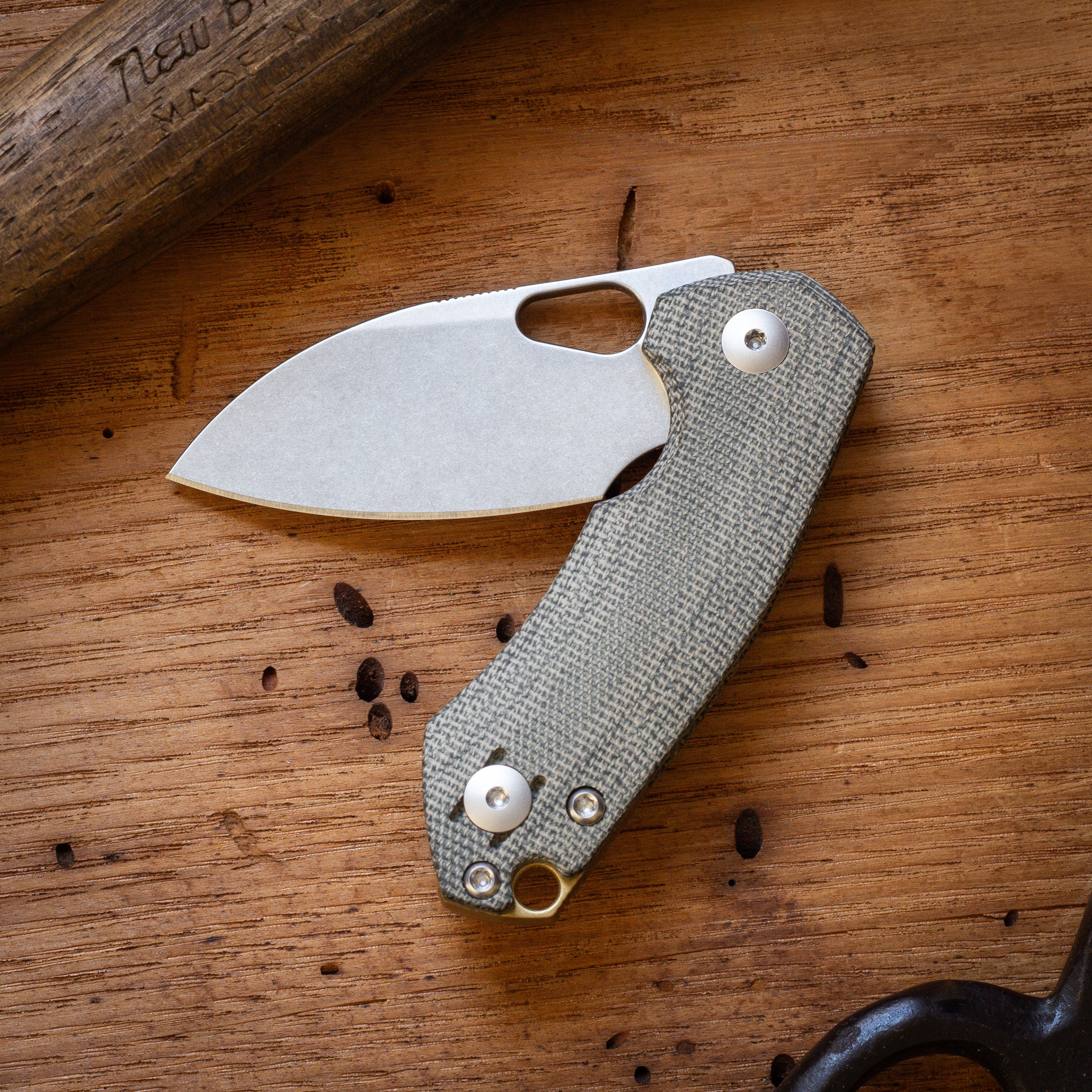 giantmouse-ace-riv-klappmesser-micarta-magnacut image 2