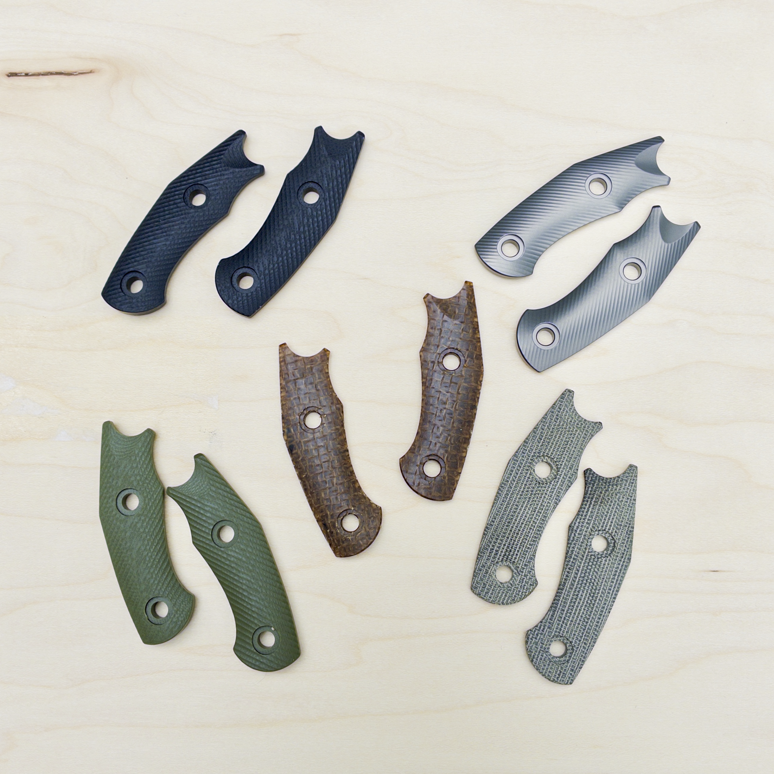 giantmouse-gmf1-griffschalen-burlap-micarta image 1