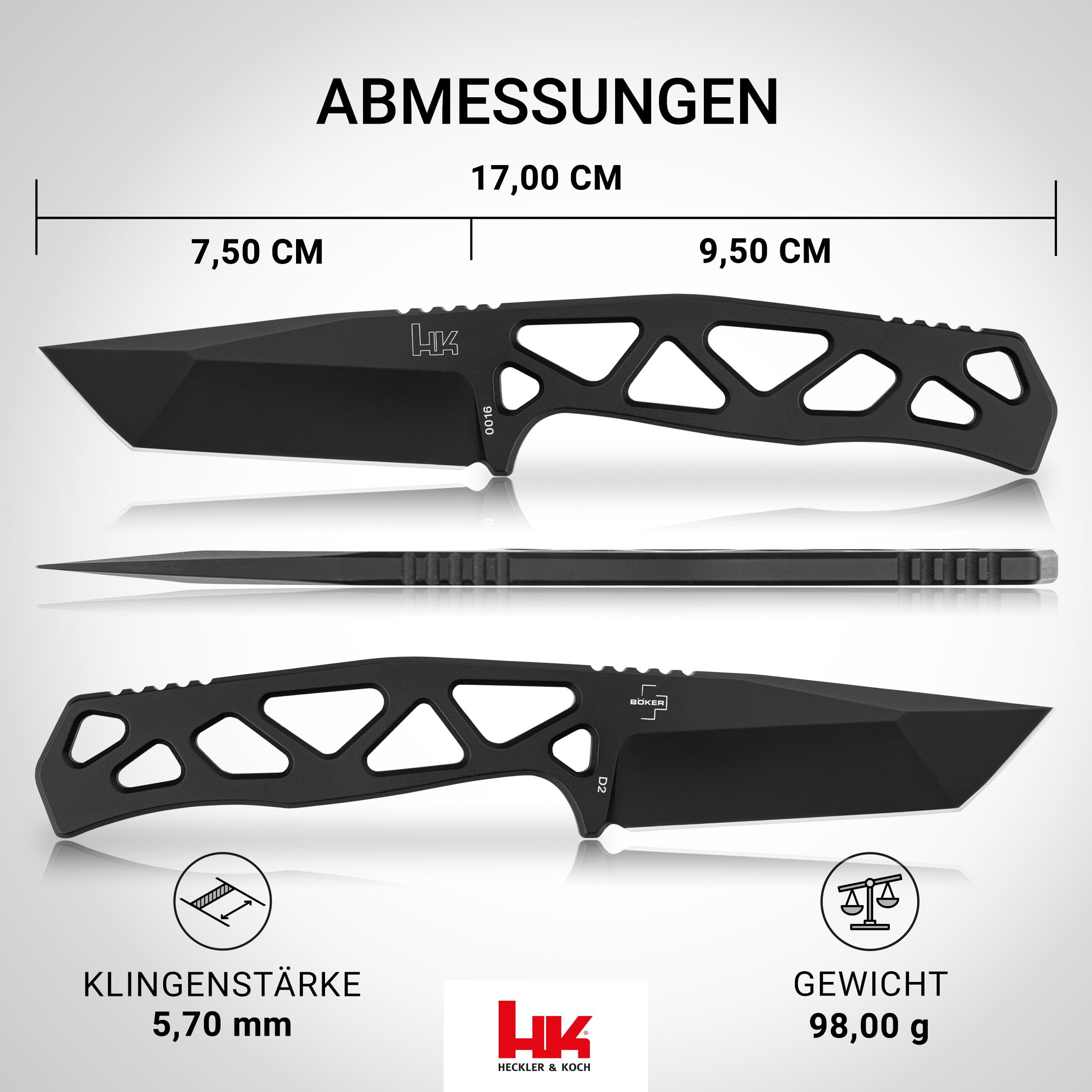 heckler-koch-fx01-neck-knife-feststehend-7-5-cm-d2 image 3