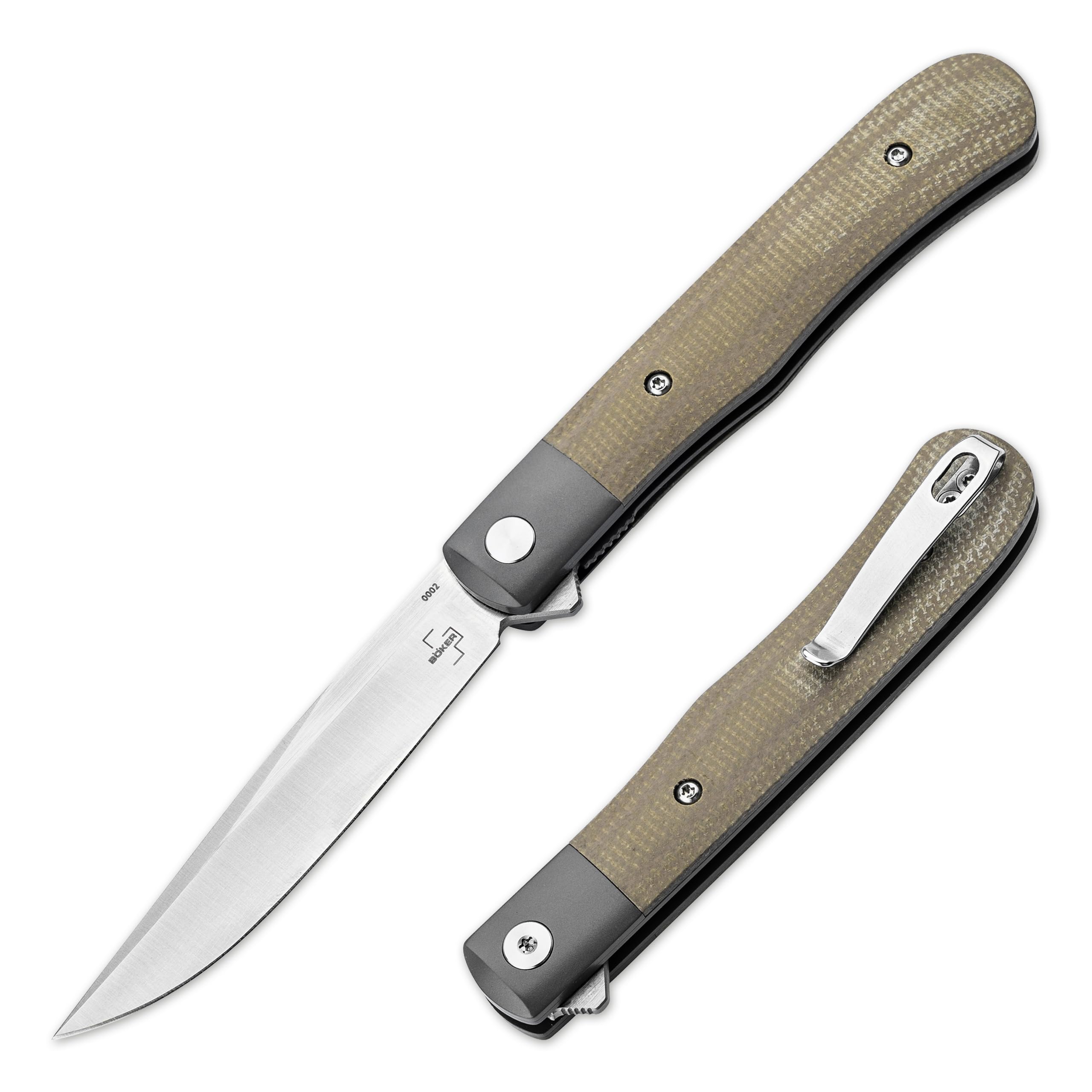 b-ker-plus-modern-trapper-uno-taschenmesser-micarta-nitro-v image 1