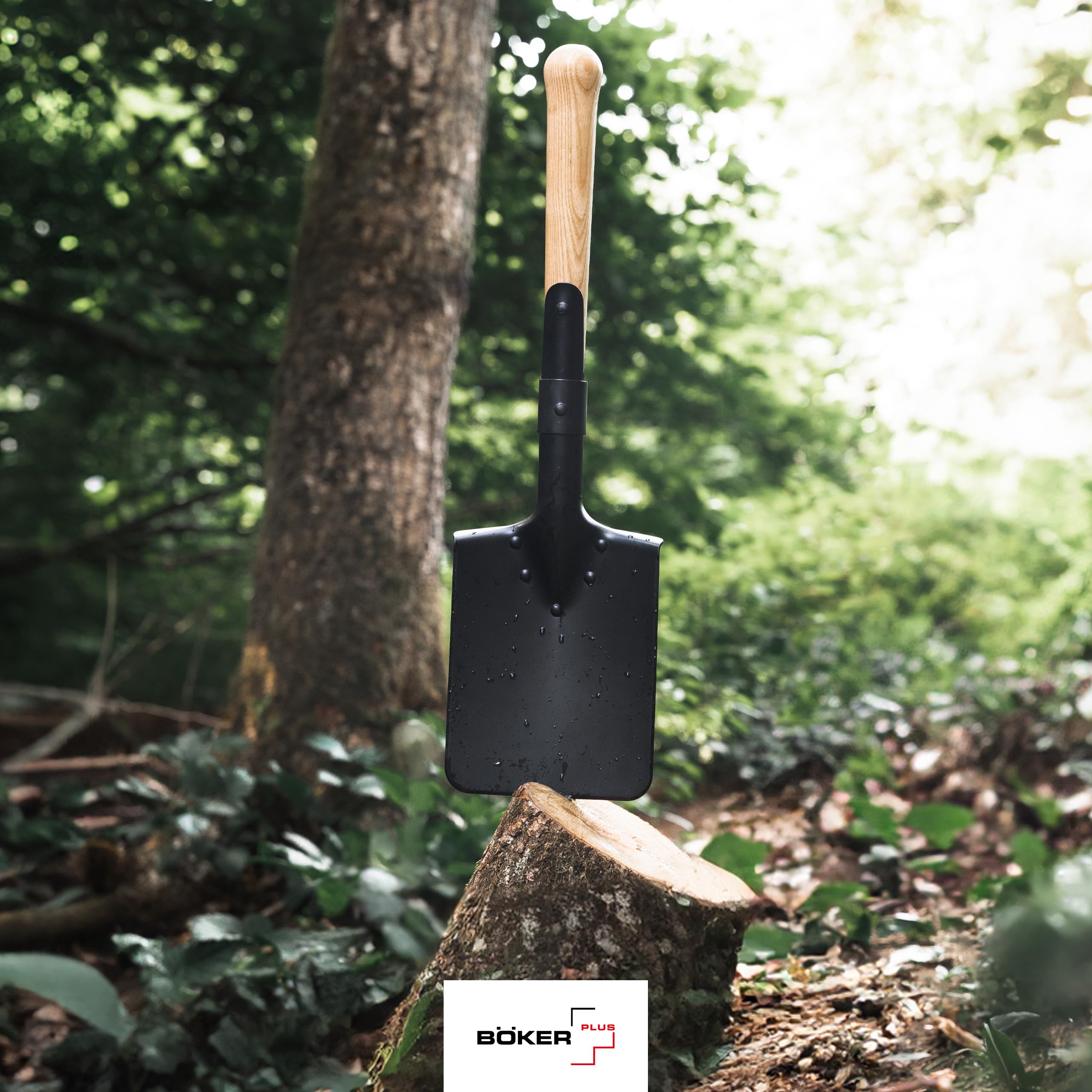 b-ker-plus-shovel-m1874-feldspaten-holzstiel-mit-tasche image 5