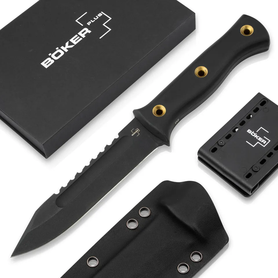 b-ker-plus-pilot-knife-survivalmesser-d2-kydex-schwarz image 1