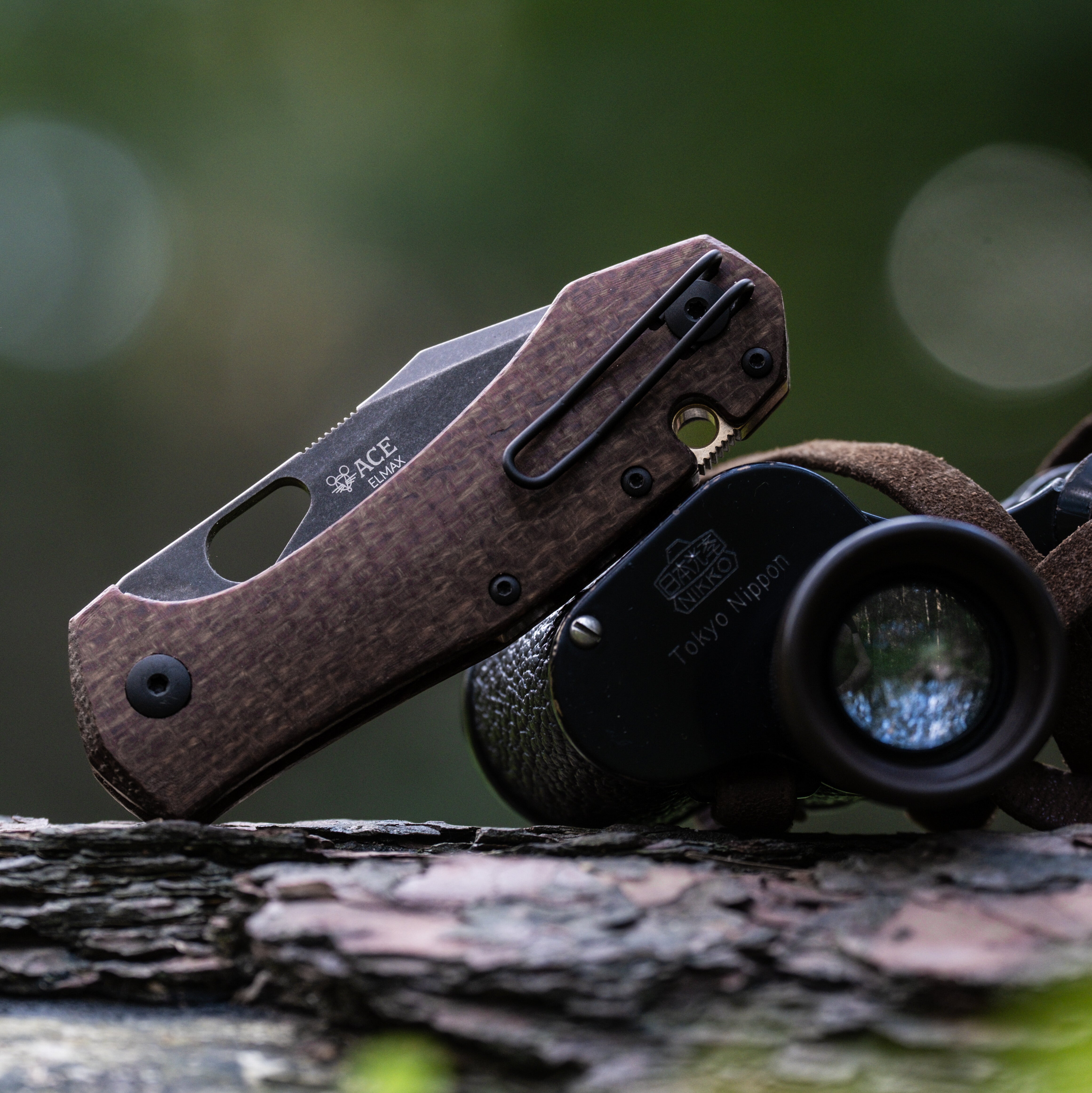 giantmouse-ace-atelier-taschenmesser-burlap-micarta-elmax image 2