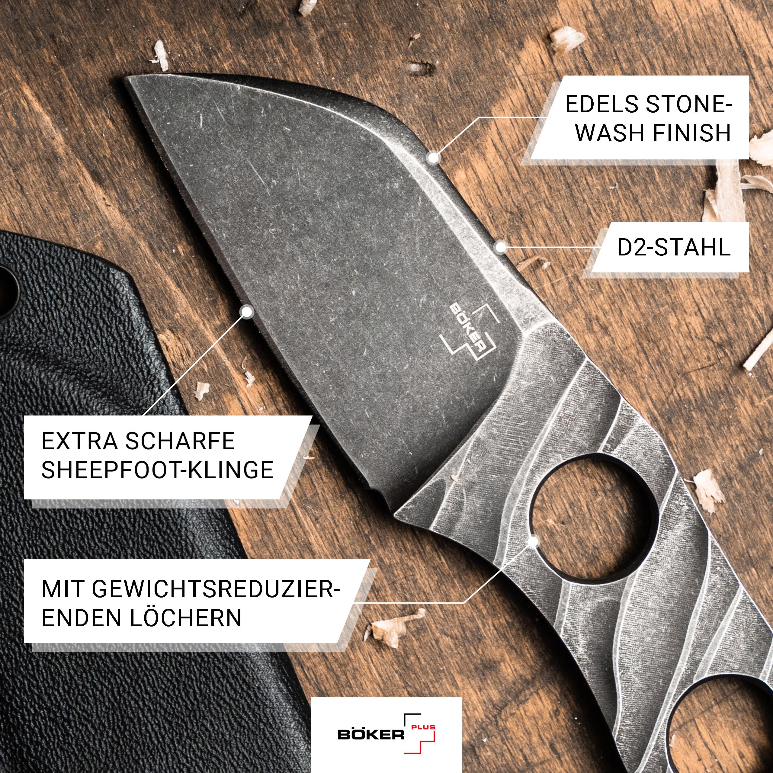 b-ker-plus-kazhan-neck-knife-d2-sheepfoot-mit-kydex-scheide image 4