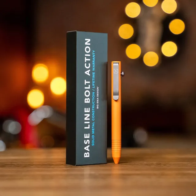 bigidesign-bolt-action-pen-kugelschreiber-orange image 1