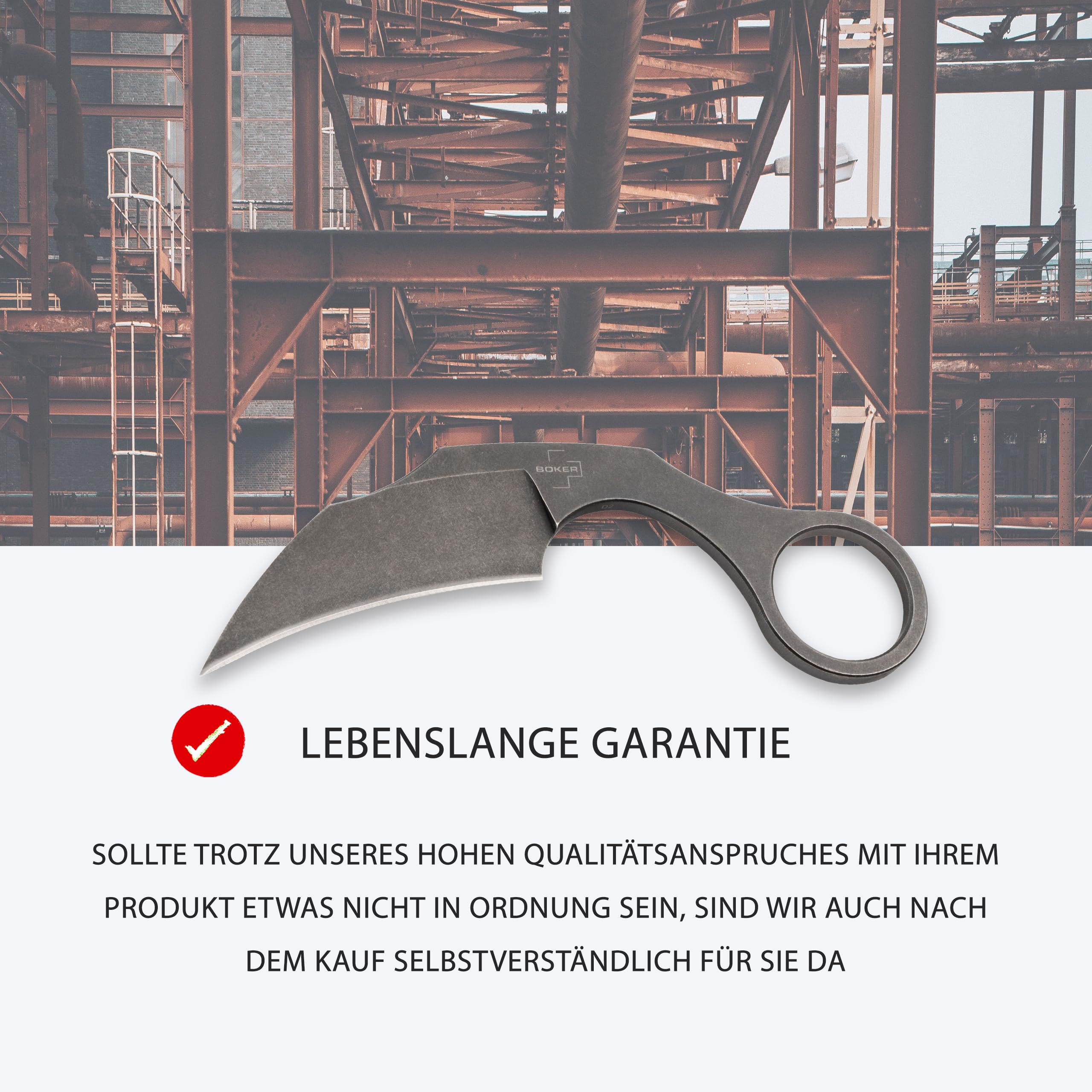 b-ker-plus-bad-moon-karambit-d2-hawkbill-mit-kydex-scheide image 8