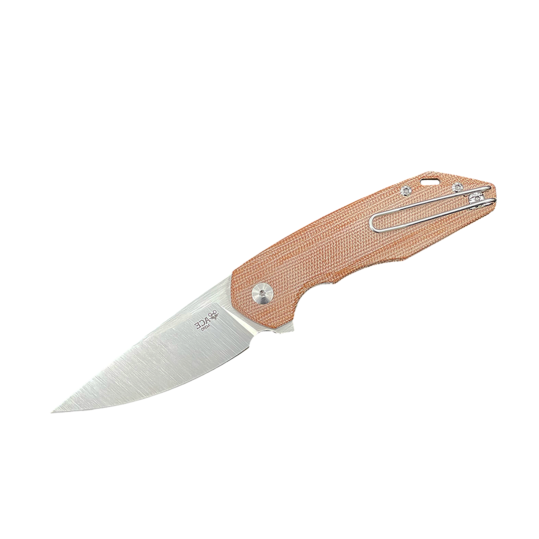 giantmouse-ace-corta-taschenmesser-natural-canvas-m390 image 3