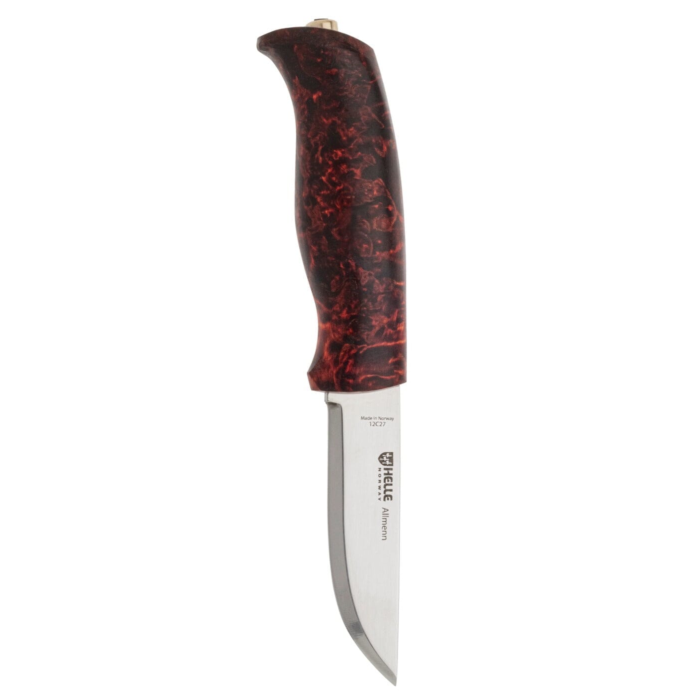 helle-allmenn-outdoormesser-12c27-maserbirke-90mm image 1