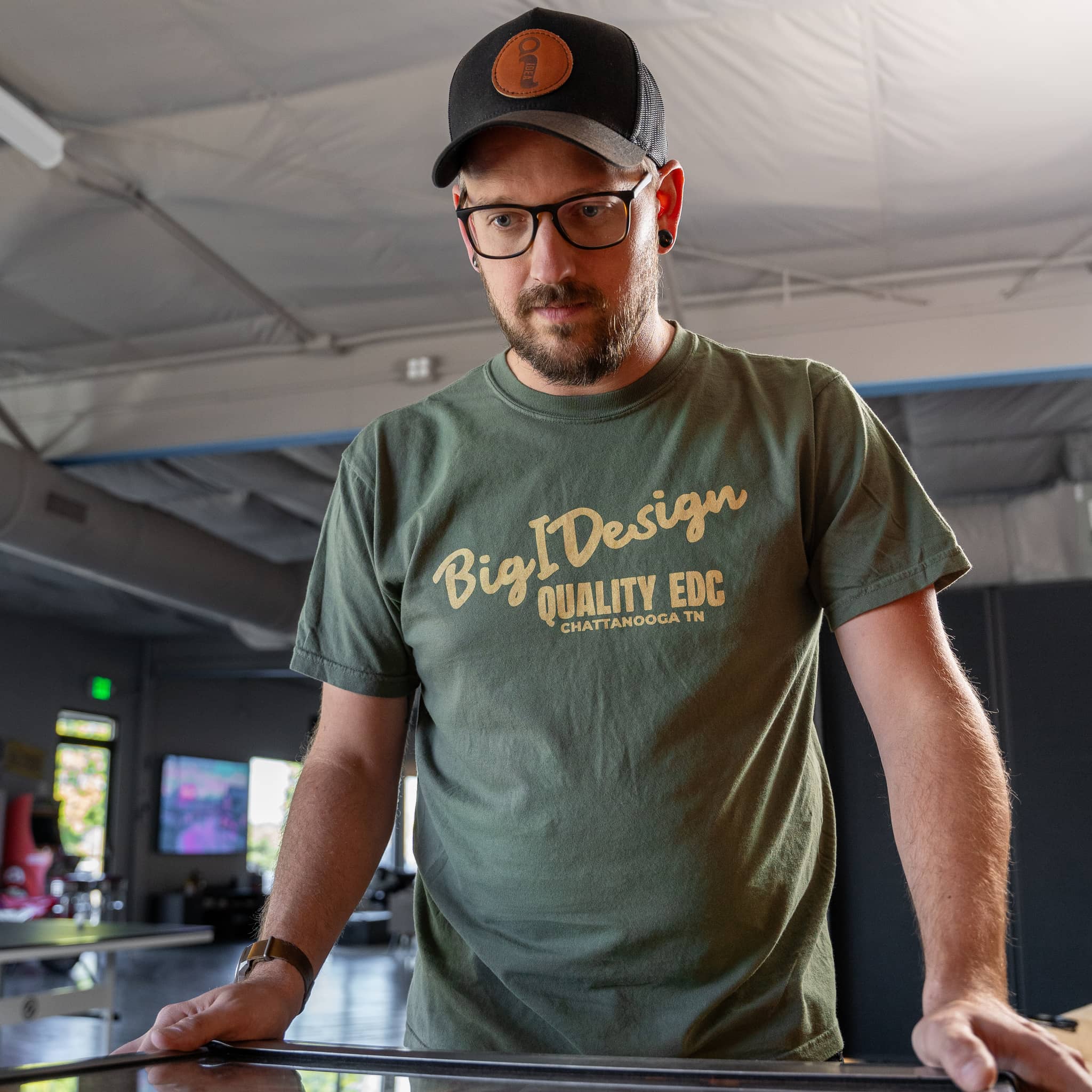 bigidesign-quality-edc-t-shirt-baumwolle-schwarz-gr-e-l image 2