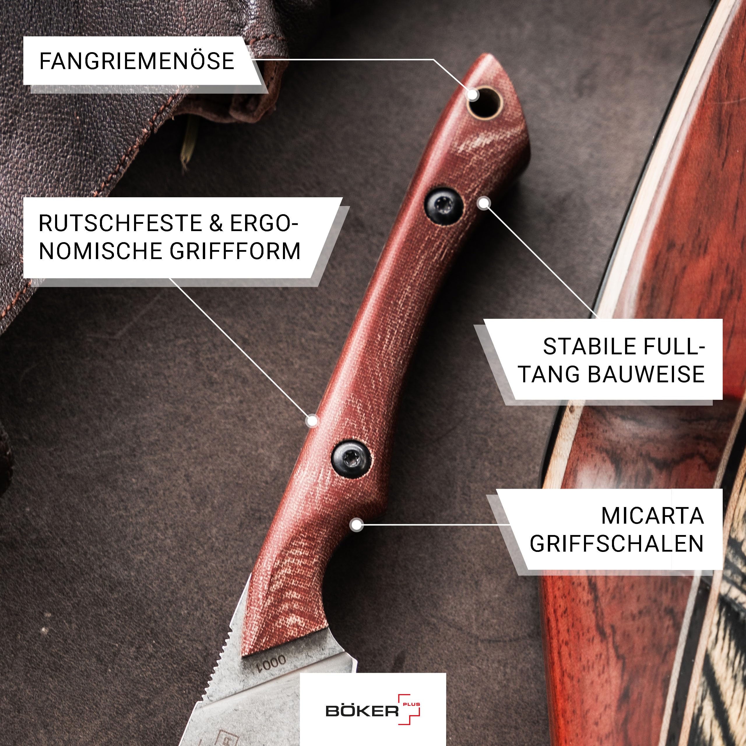 b-ker-plus-m-u-k-skinner-neck-knife-micarta-14c28n image 6
