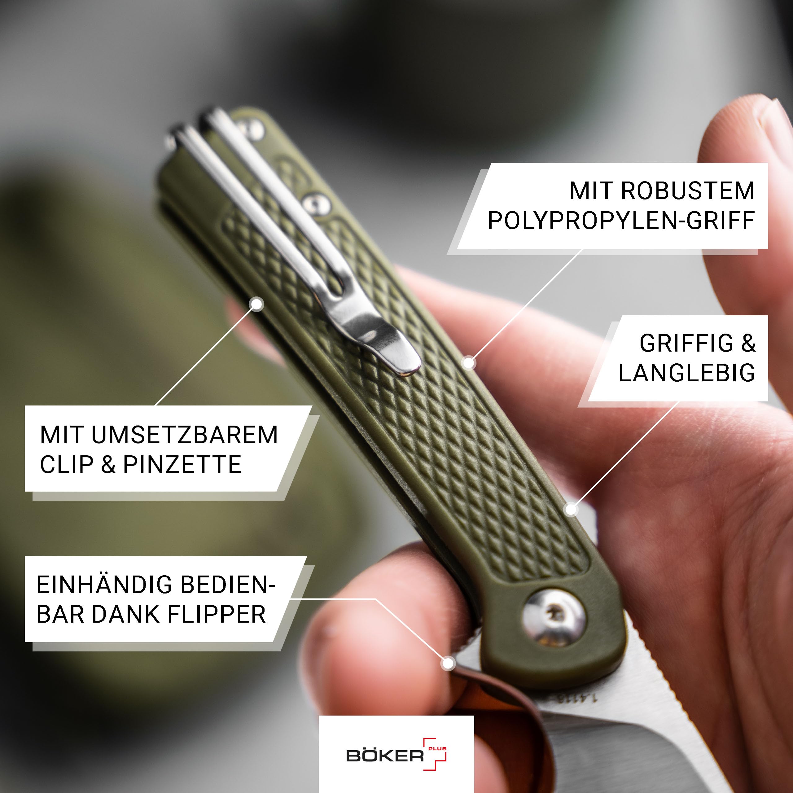 b-ker-plus-fire-ant-green-taschenmesser-42a-flipper image 6