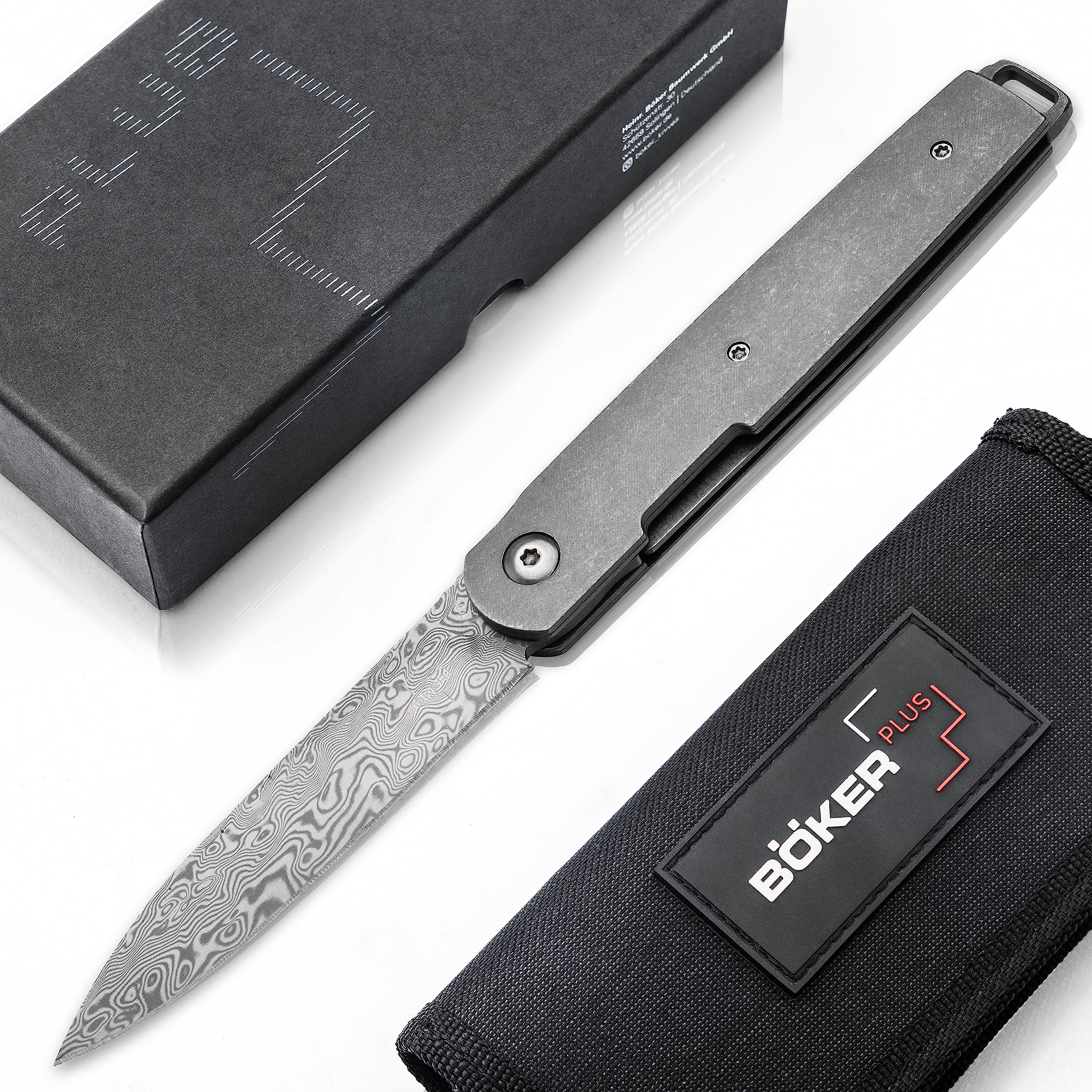 b-ker-plus-lrf-damast-taschenmesser-titan-8-6-cm image 1