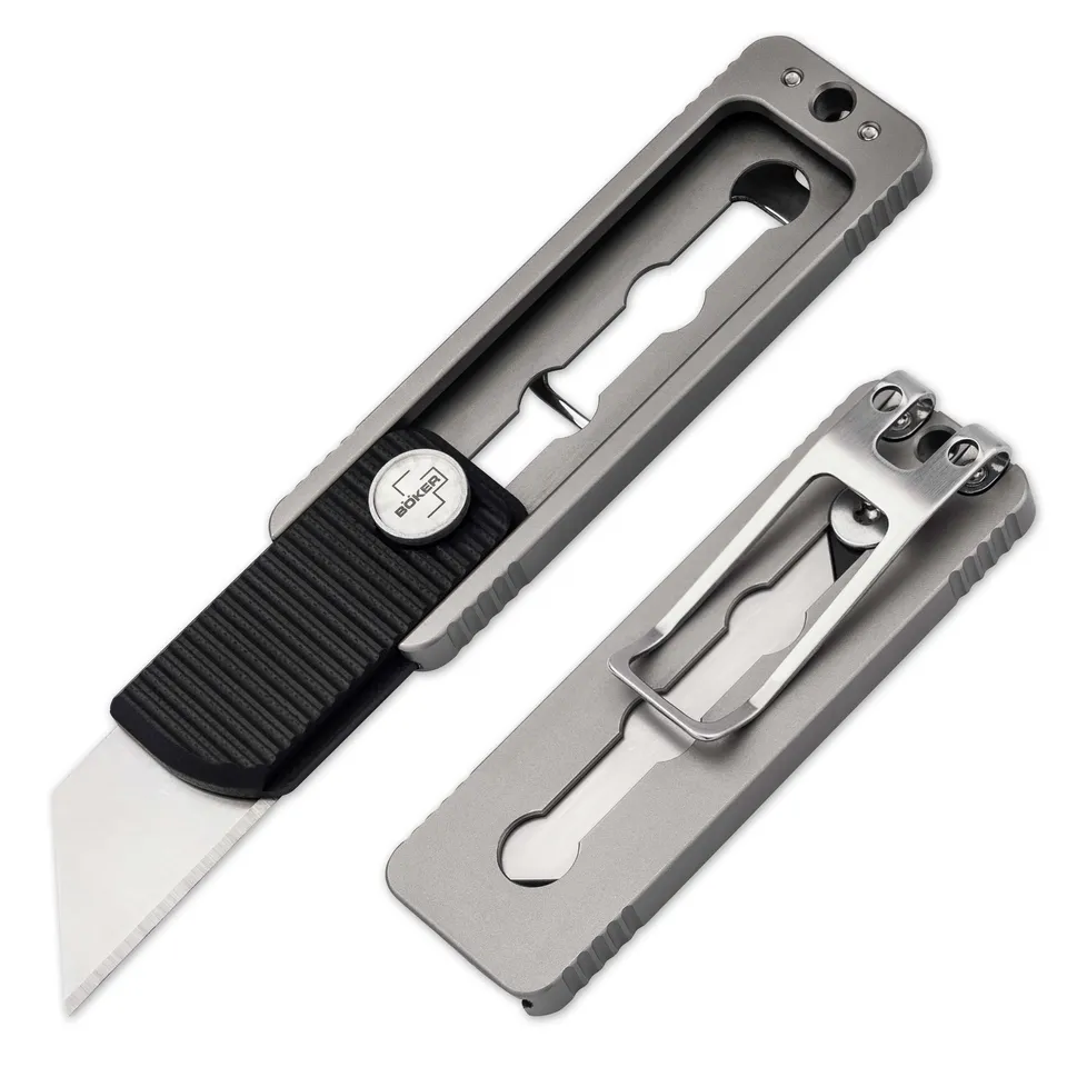 b-ker-plus-cutweazle-boxcutter-wechselklinge-edelstahl-g10 image 1