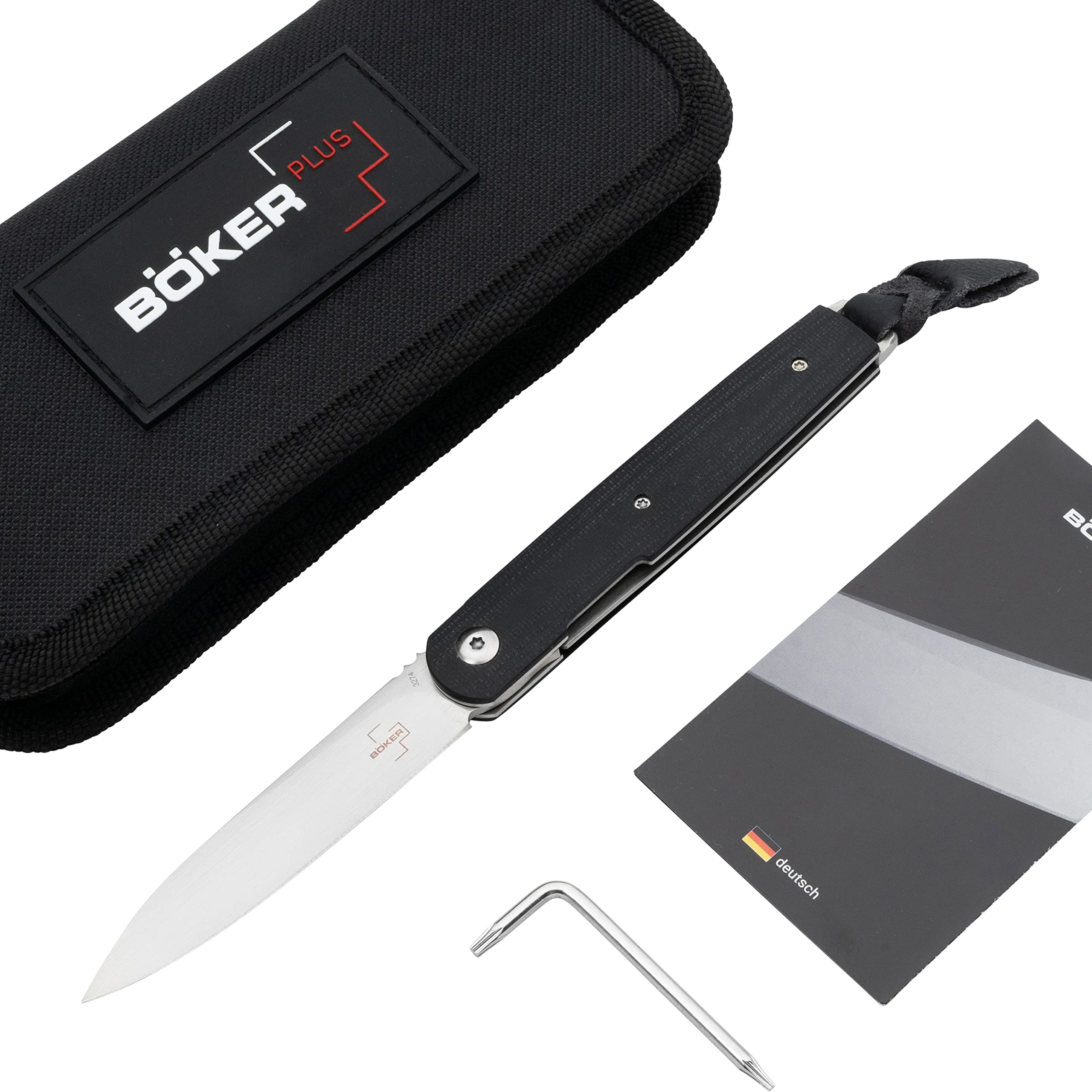 b-ker-plus-lrf-g10-gentleman-taschenmesser-vg10-18-cm-linerlock image 1
