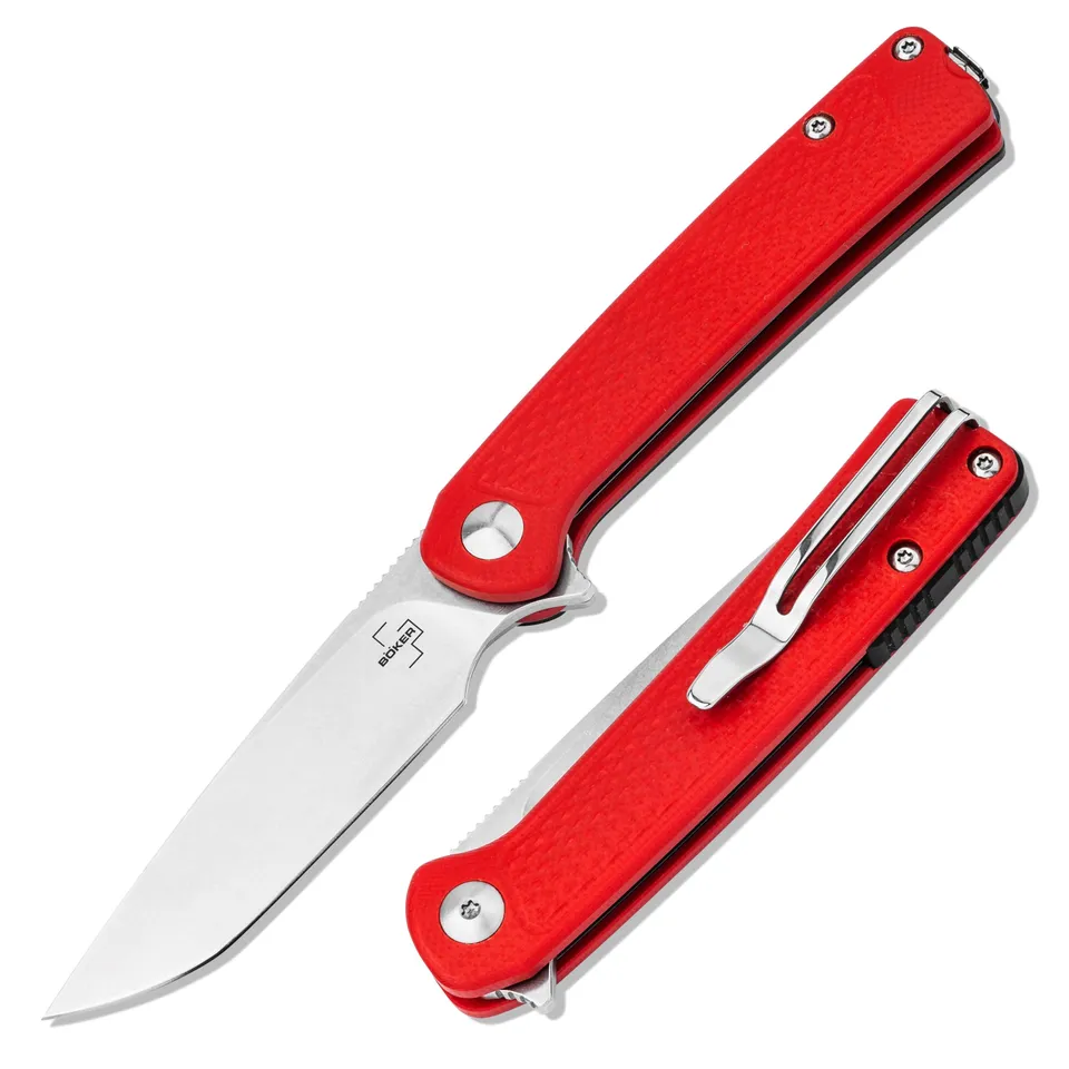 b-ker-plus-fire-ant-red-klappmesser-rot-mit-pinzette image 1