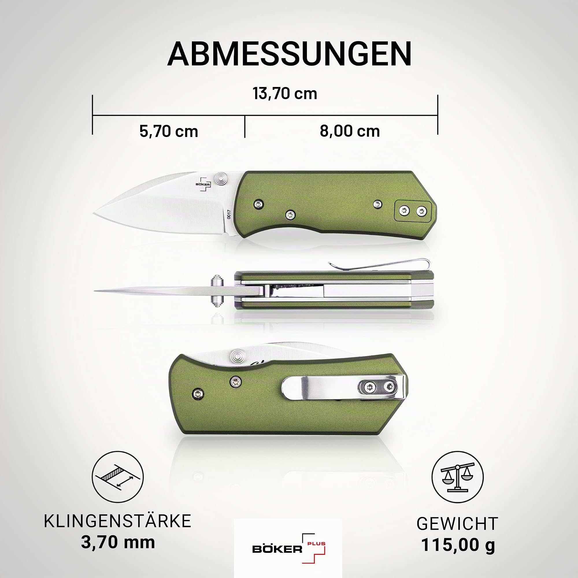 b-ker-plus-lefti-mini-taschenmesser-alu-gr-n-sheepfoot image 6