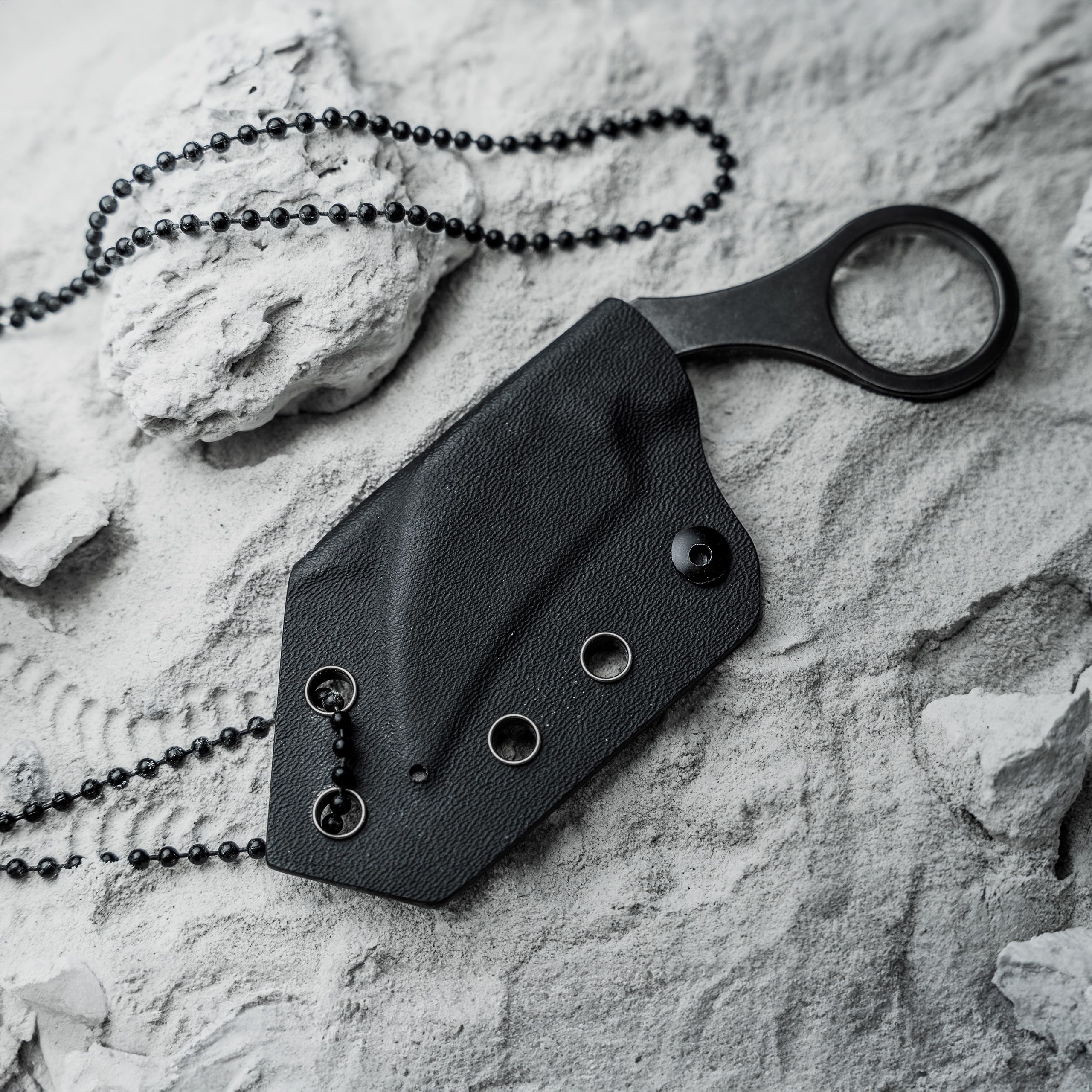 b-ker-plus-bad-moon-karambit-d2-hawkbill-mit-kydex-scheide image 6