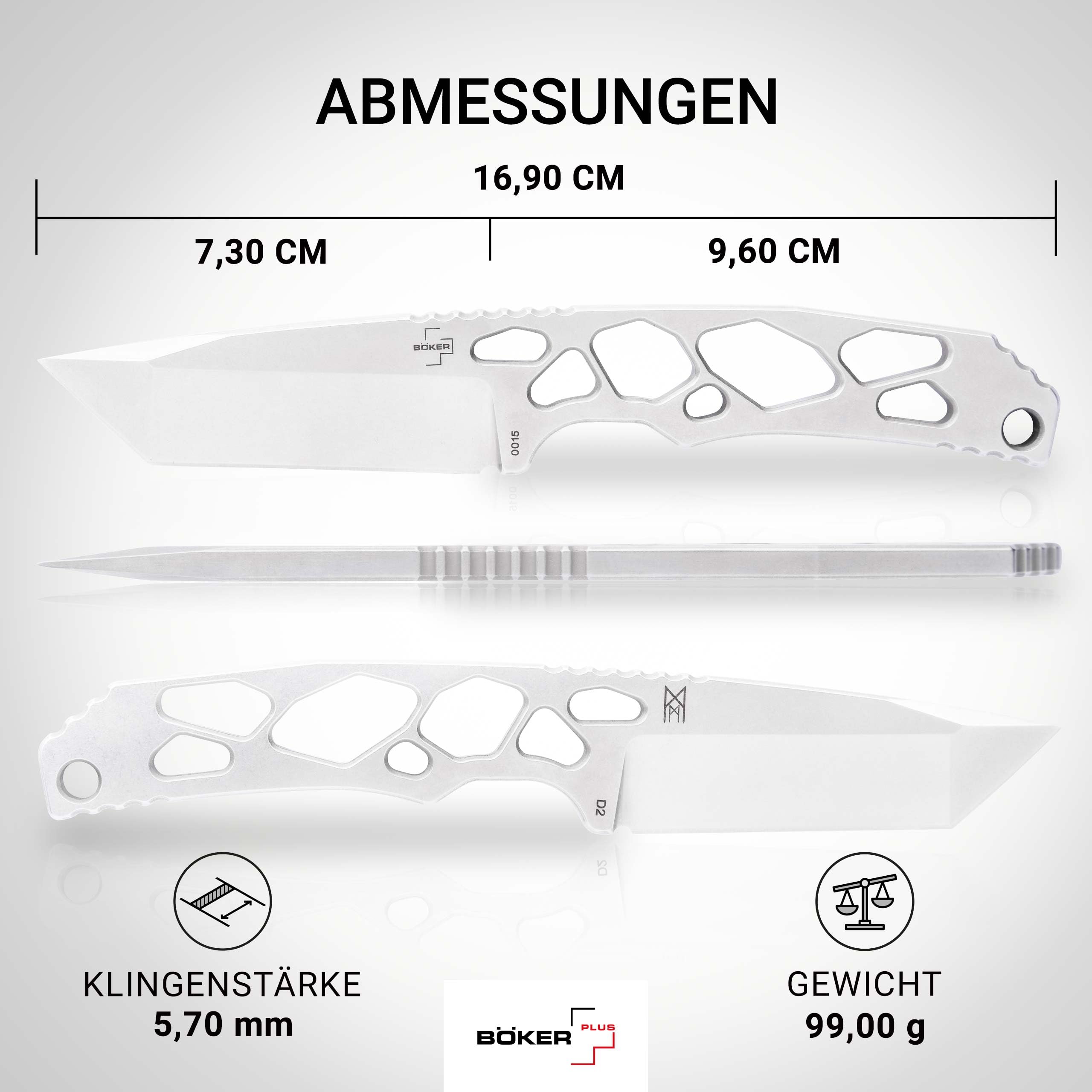 b-ker-plus-superlight-tanto-neck-knife-d2-feststehend-42a image 6