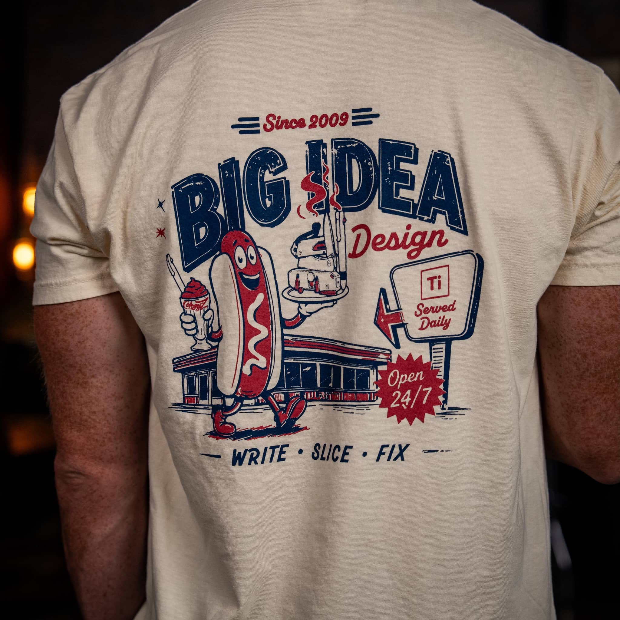 bigidesign-big-i-diner-shirt-t-shirt-wei-l-baumwolle image 1