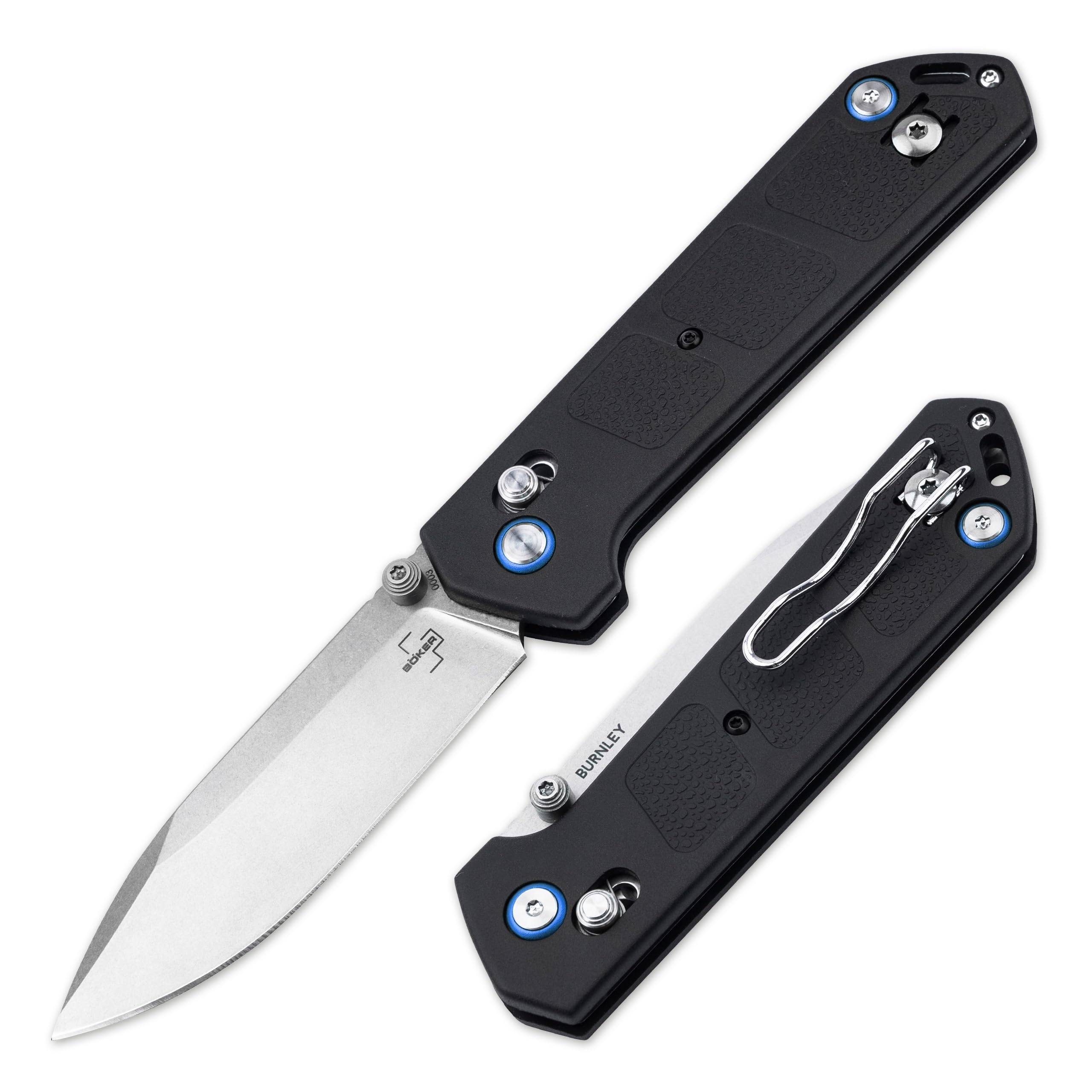 b-ker-plus-kihon-dc-2-0-taschenmesser-d2-crossbar-schwarz image 1