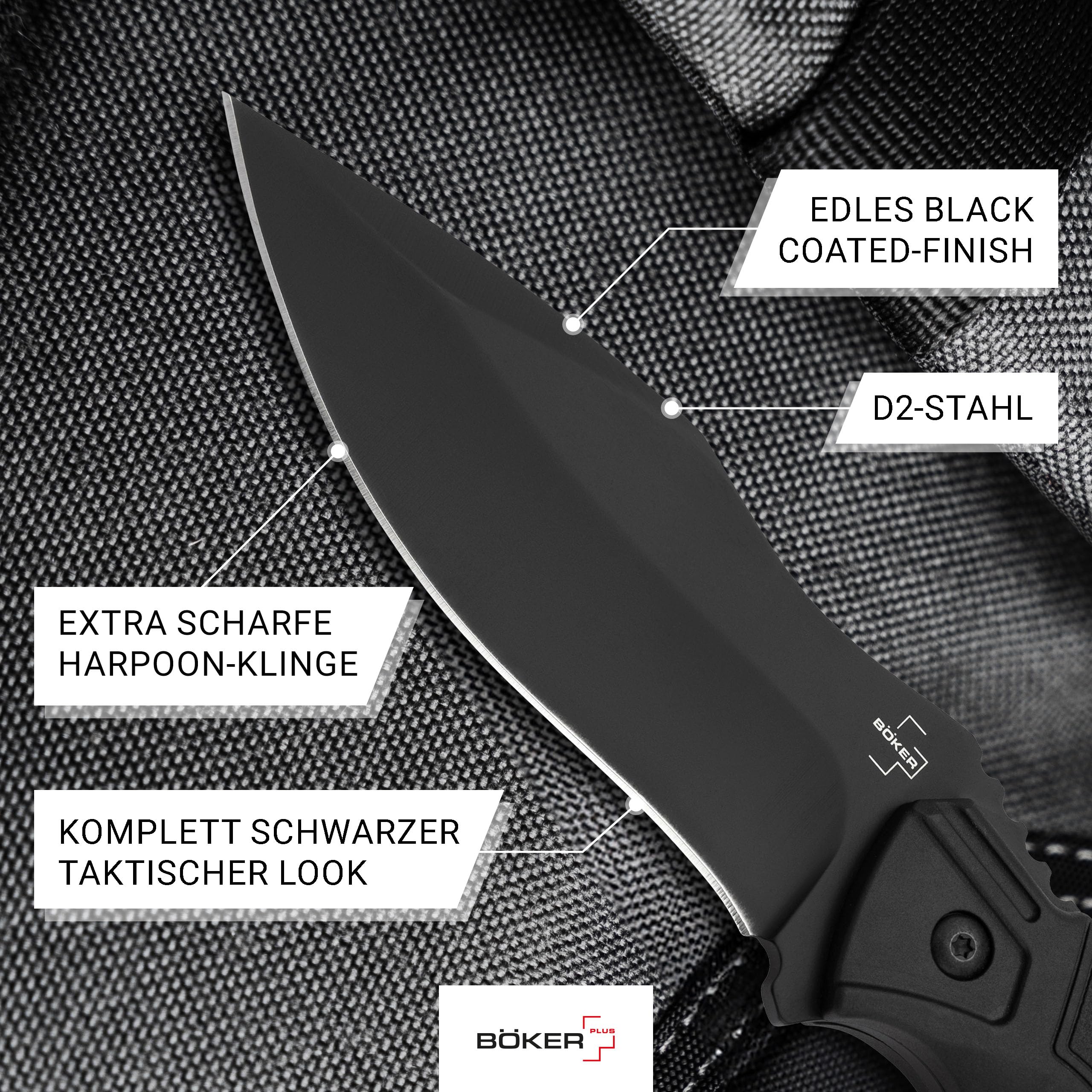 b-ker-plus-advance-pro-fixed-blade-edc-messer-d2-42a image 4