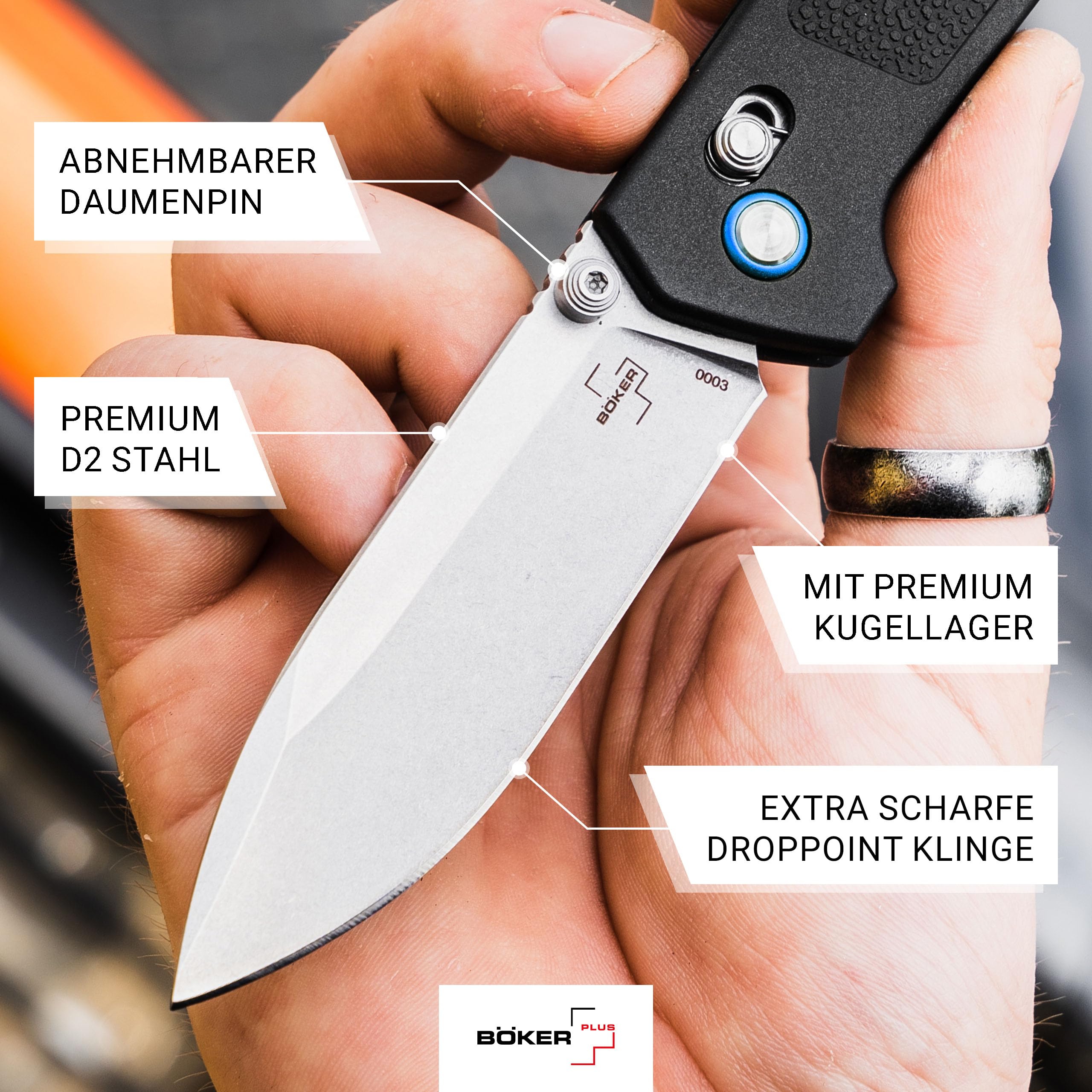 b-ker-plus-kihon-dc-2-0-taschenmesser-d2-crossbar-schwarz image 5