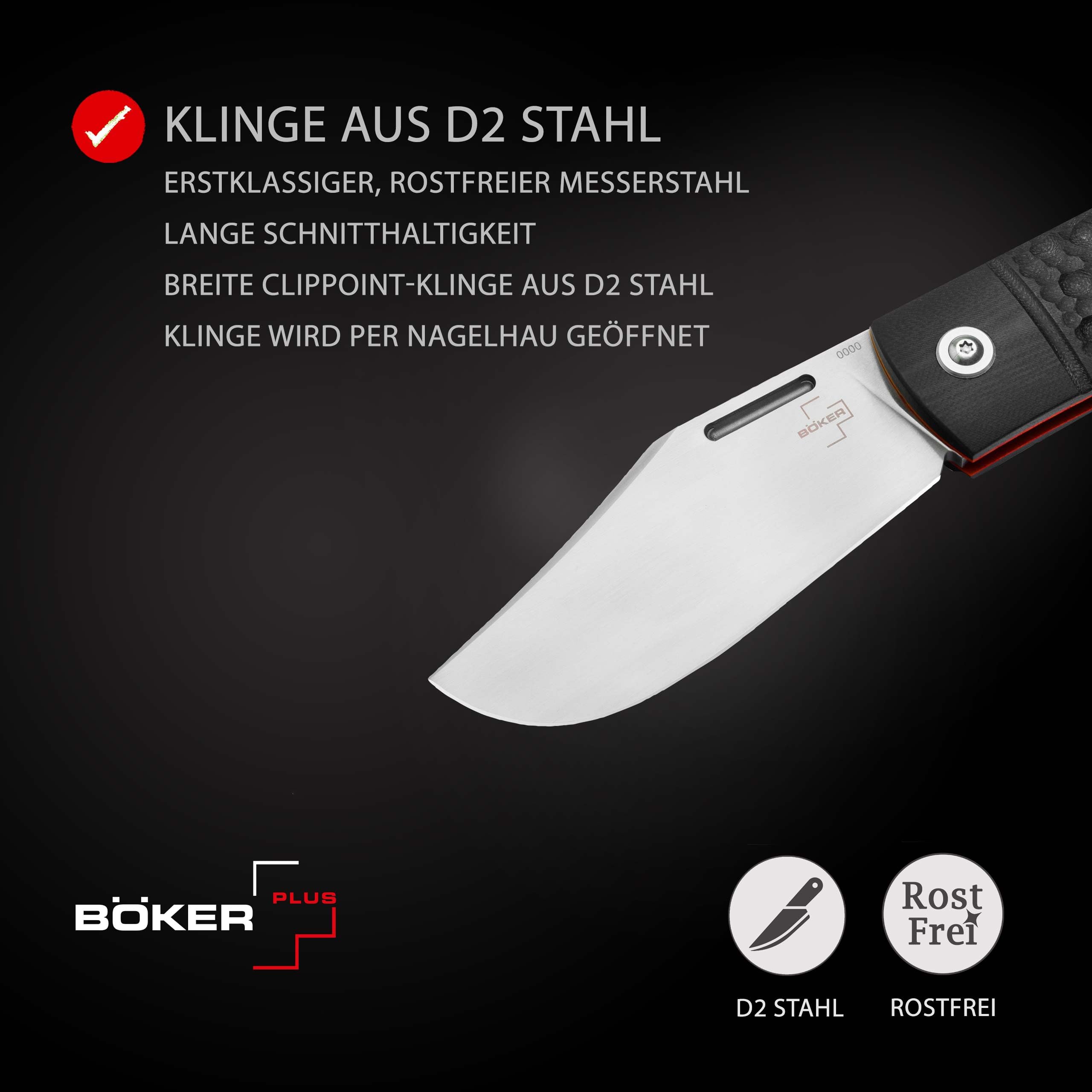 b-ker-plus-bad-guy-taschenmesser-d2-g10-schwarz-42a image 3
