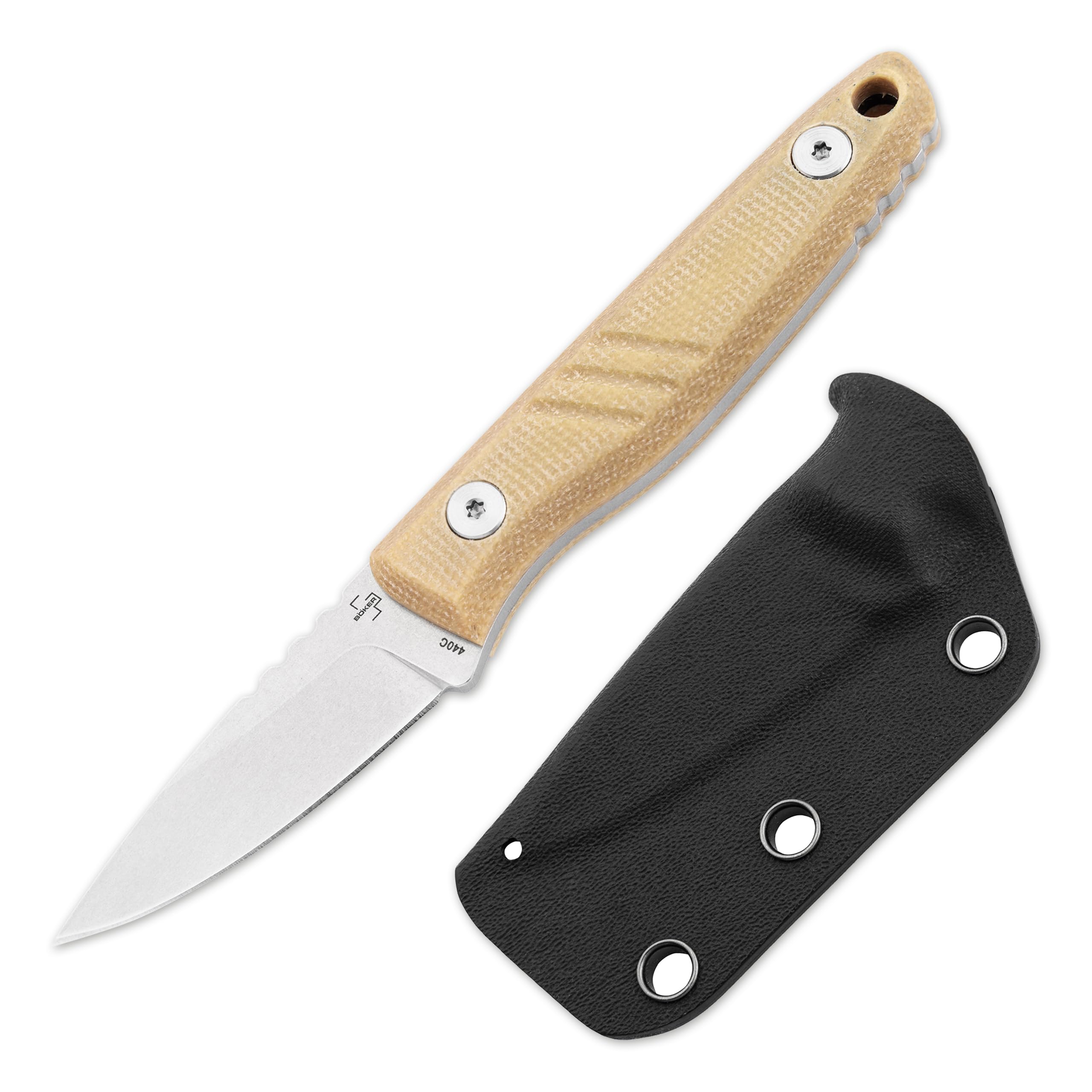 b-ker-plus-five-point-nine-neck-knife-440c-kydex image 1