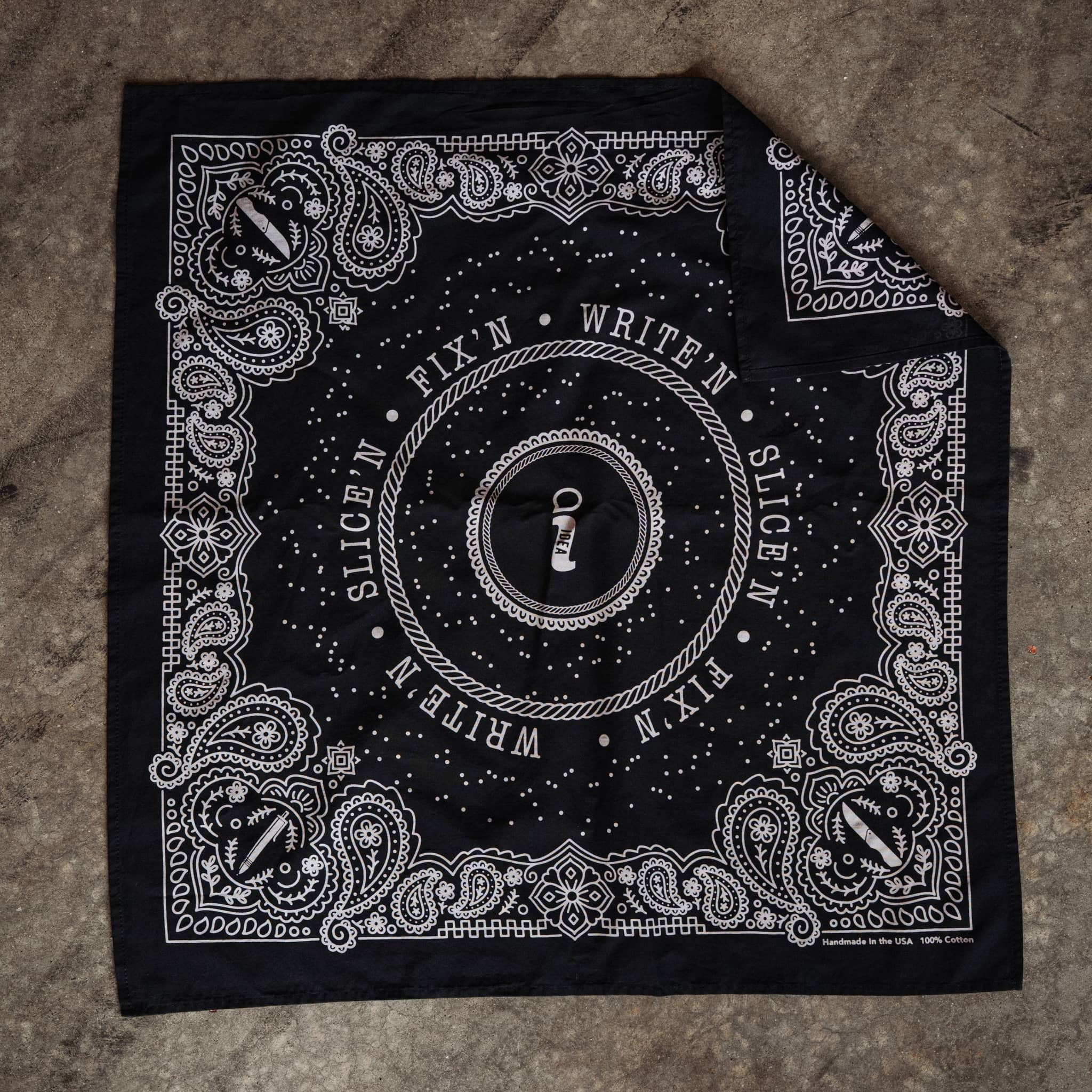 big-idea-design-write-slice-fix-bandana-tuch-blau image 1