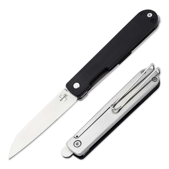 b-ker-plus-friday-taschenmesser-schwarz-sheepfoot-7-2-cm image 1