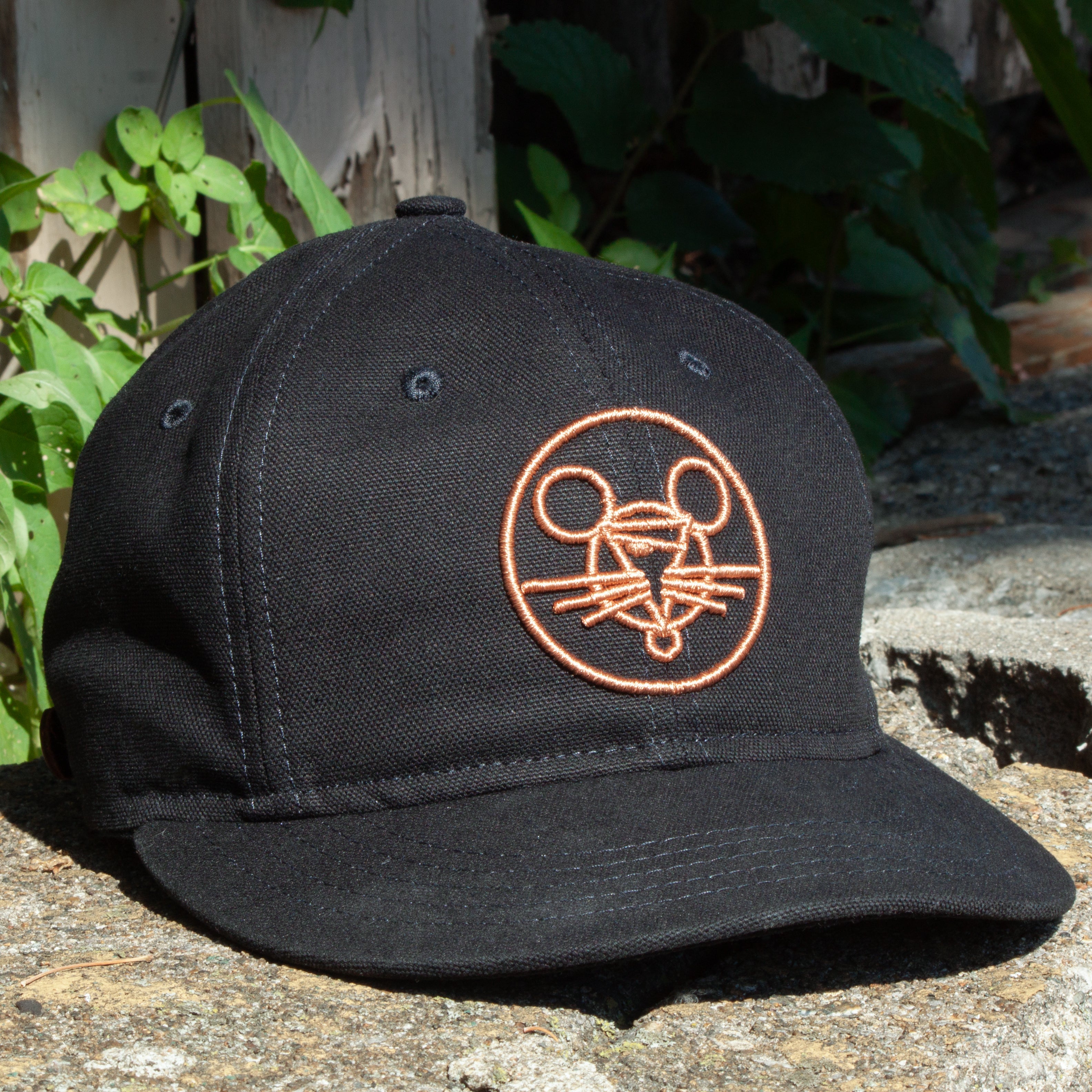 giantmouse-pirate-mouse-hat-cap-canvas-flatbill image 1
