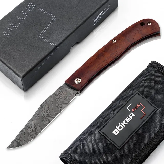 b-ker-plus-slack-damast-taschenmesser-cocobolo-110-lagen image 1